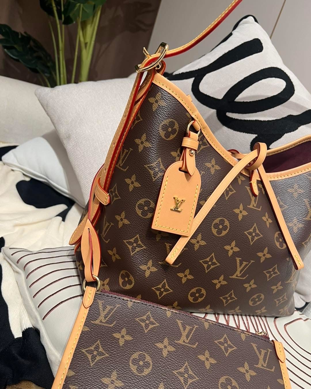 Lv carryall pm M46203 monogram 100%Authentic,99%new ✅pouch ✅dust bag✅box