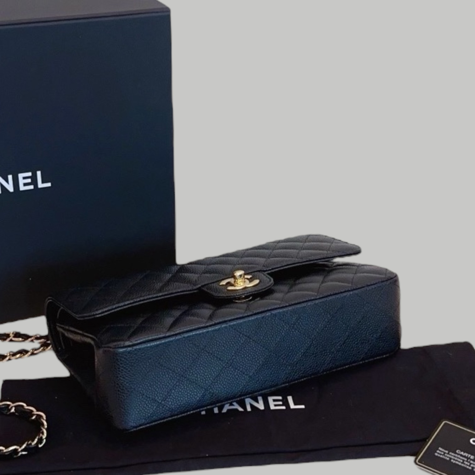 Chanel  Caviar CF25 金扣