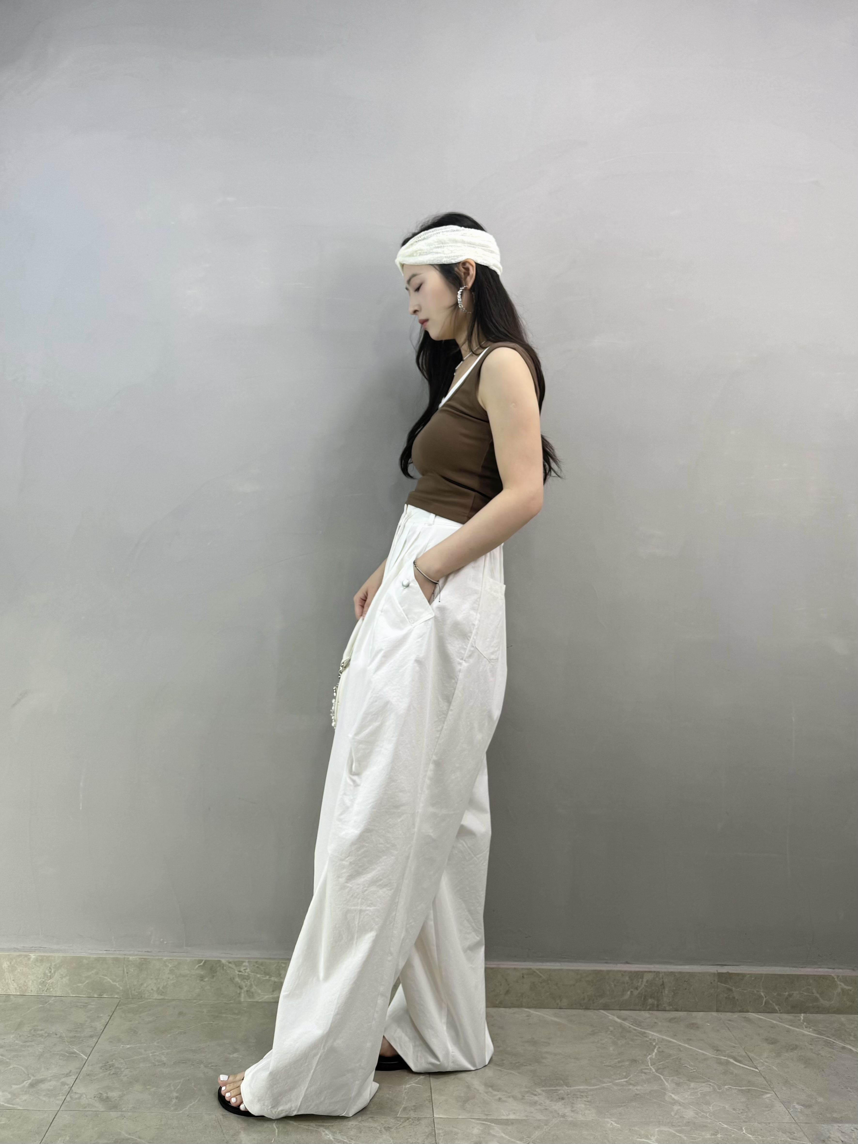 W62 鈒骨彎刀褲