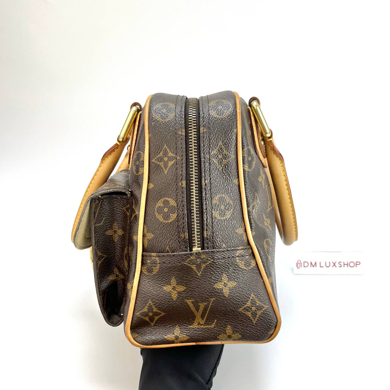 LV Monogram Manhattan PM GHW