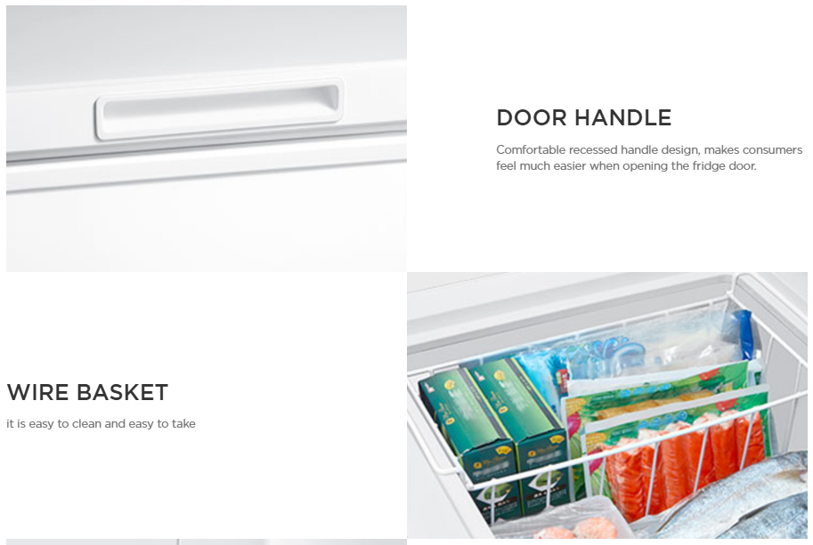 Midea 130L White Chest Freezer (MDRC151FZB01)