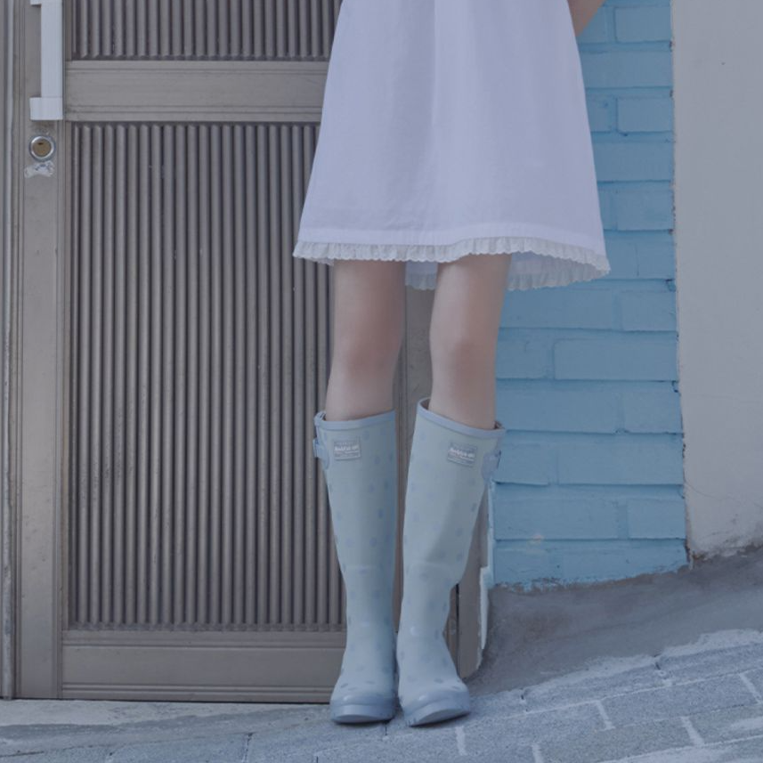 [Rockfish Weatherwear] ORIGINAL RAIN BOOTS LONG(DOT) (3種)