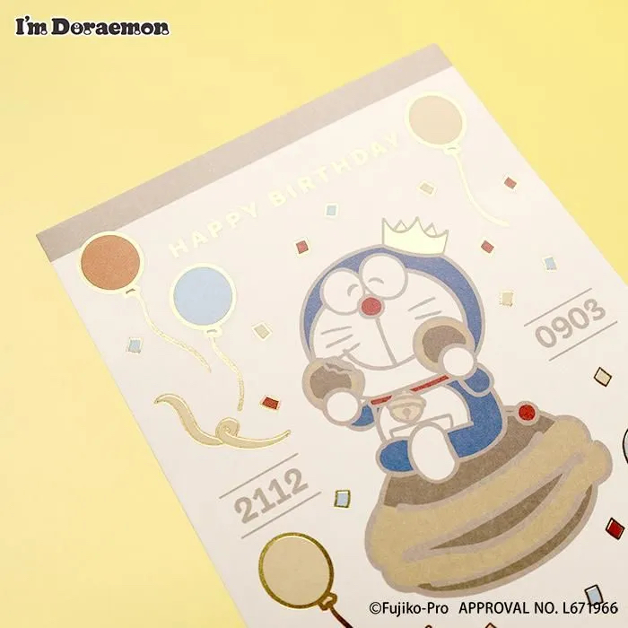 [限量版 訂購] 多啦A夢生日系列 2026 公仔攬枕 襟章Pin 立牌 貼紙 明信片 磁石貼｜Doraemon生日