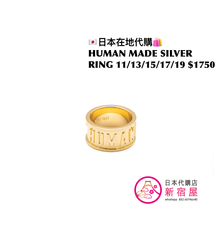 HUMAN MADE SILVER RING/ NECKLACE/ BANGLE/ EARRINGS
