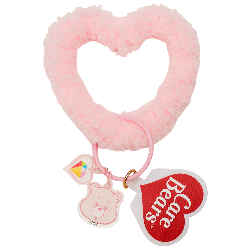 【台灣】CARE BEARS 愛心絨毛鑰匙圈