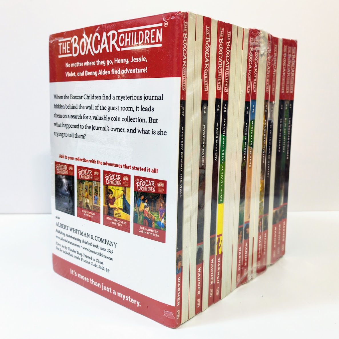 The Boxcar Children  bookset 1-50  自信心勵志小說 棚車少年第1-20 / 21-50冊套装 B303