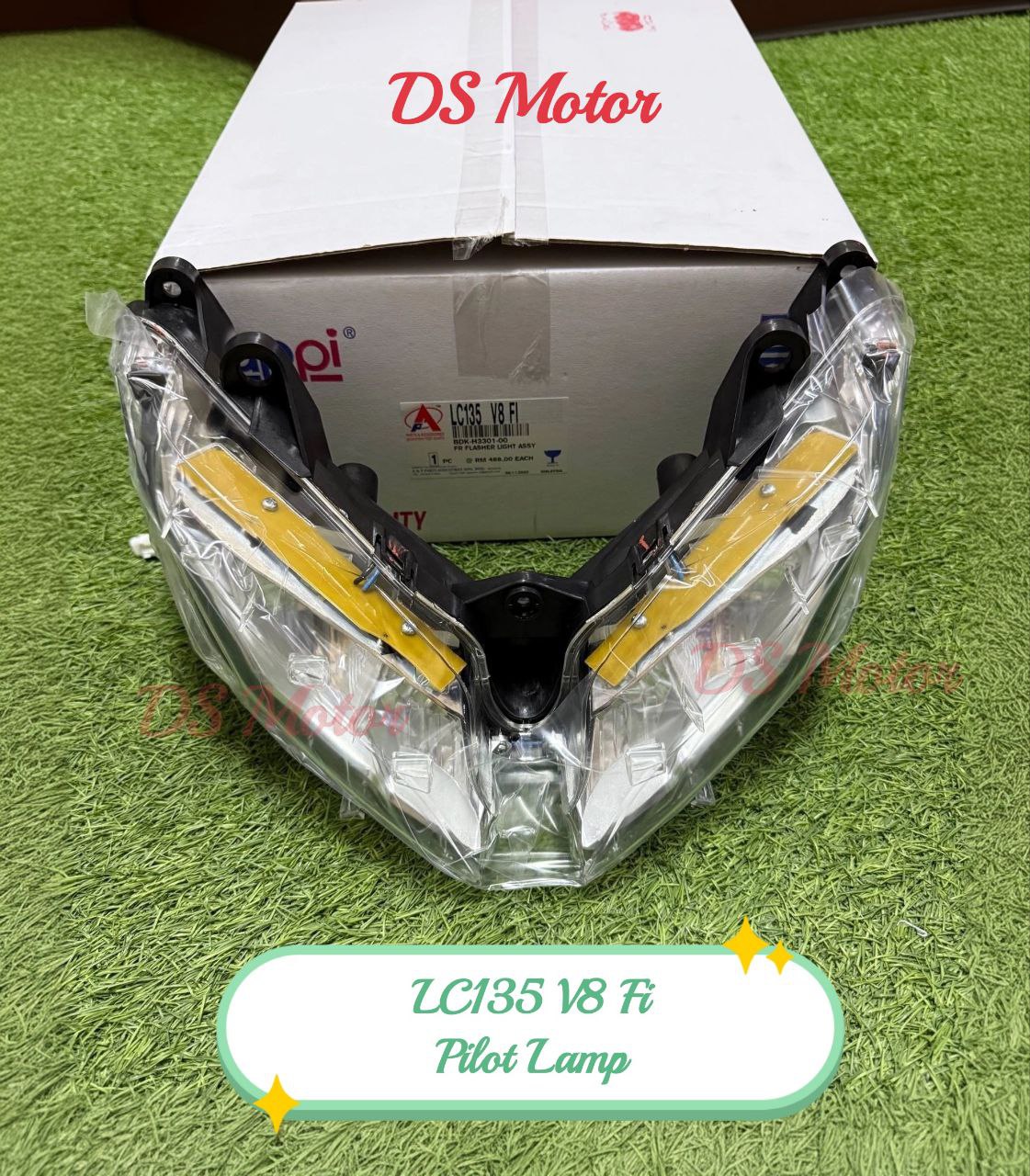 LC135 V8 /FI Non Colour Inner Cover Part / Pilot Lamp