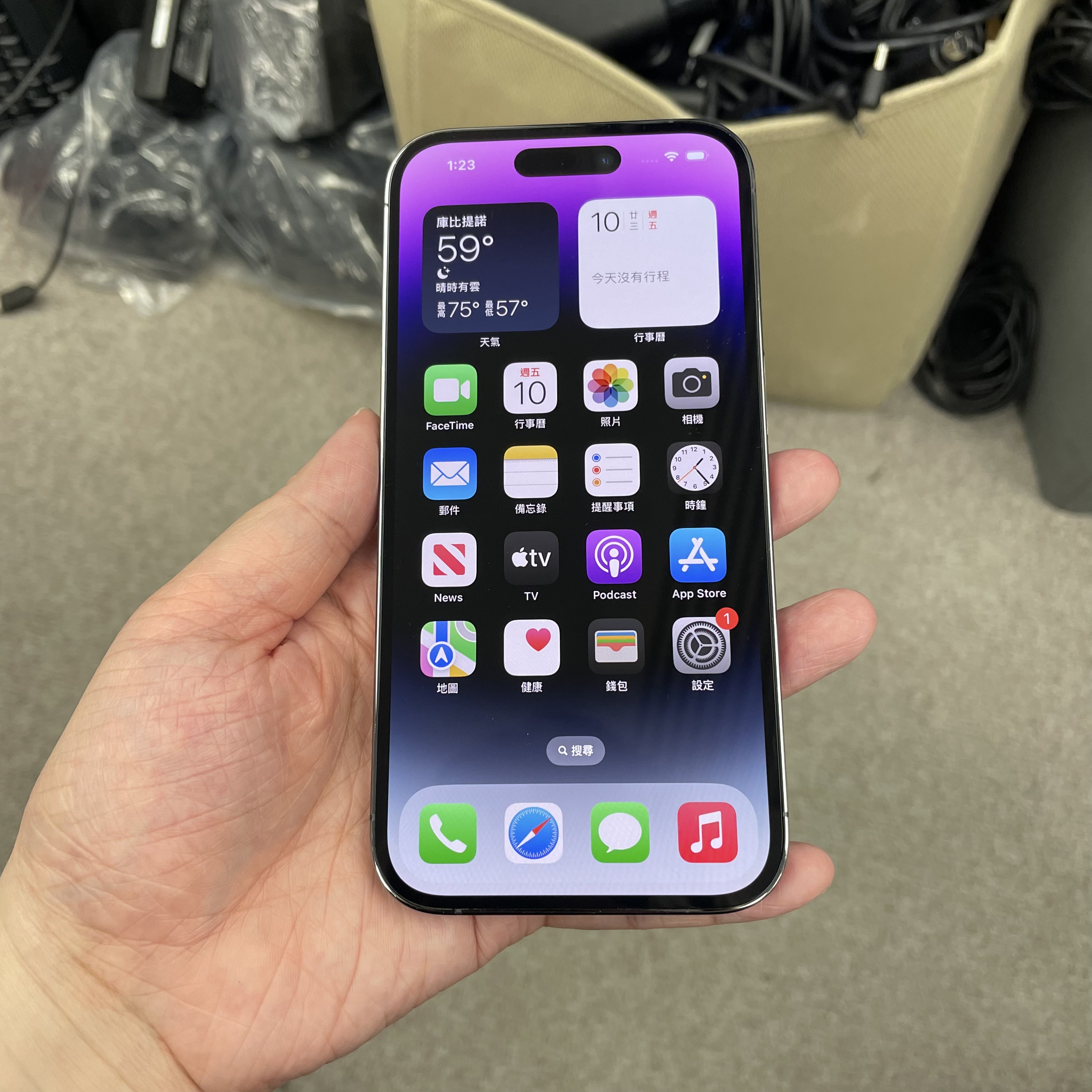 *6296 14 pro 超靚機 128GB 電99 紫色 purple