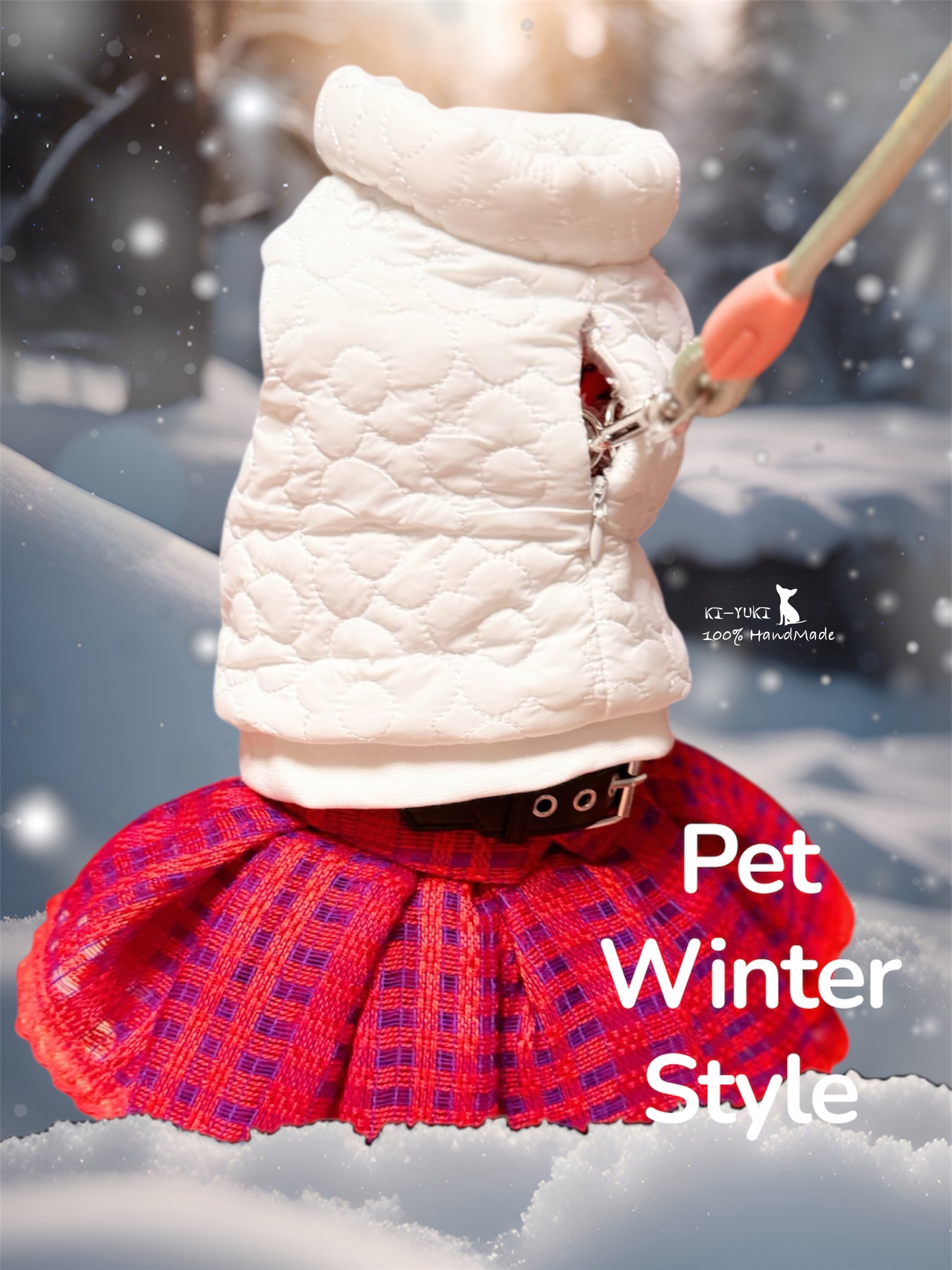 冬季保暖背心外套 背面有開洞可扣拖繩