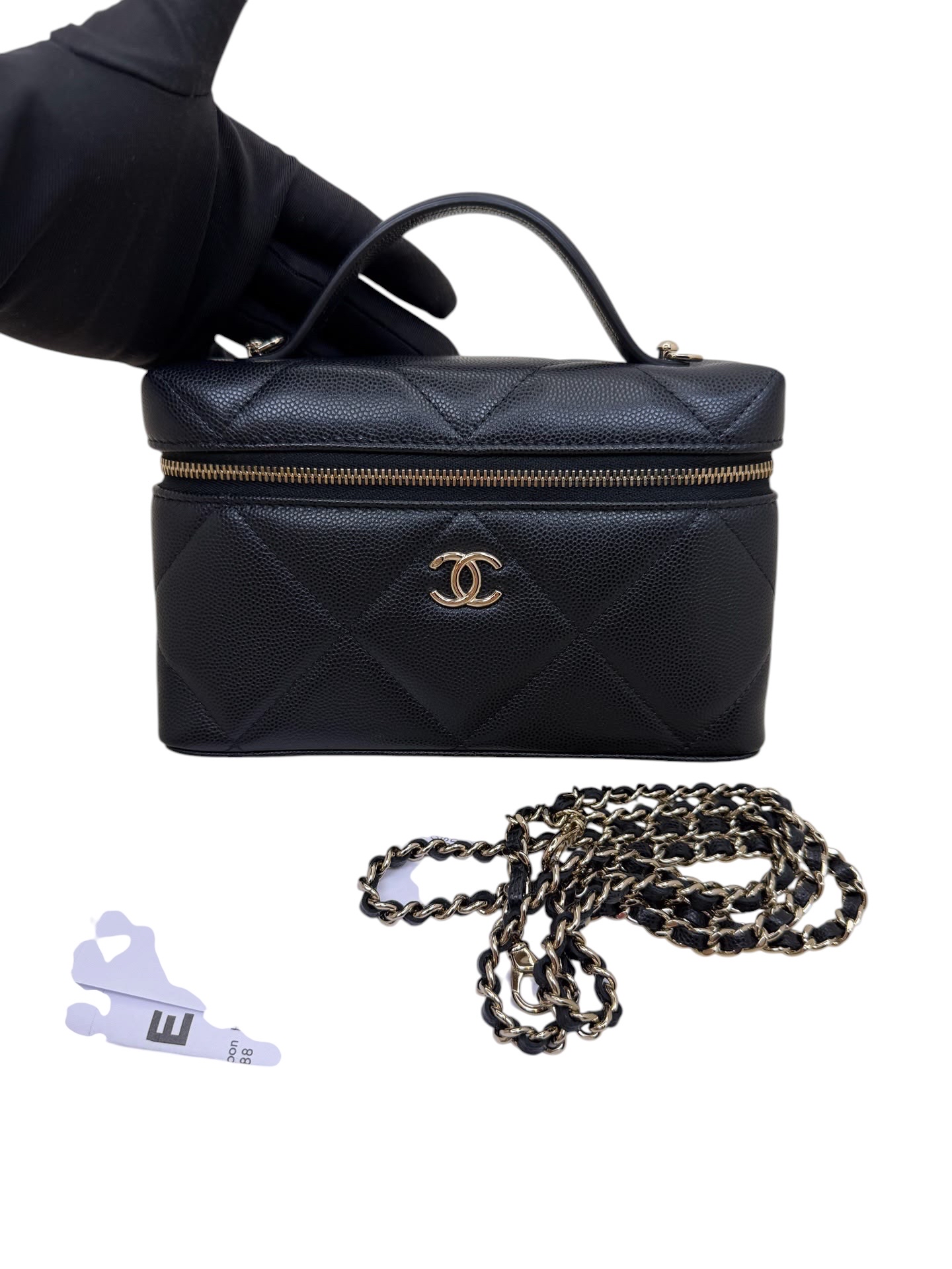 Pre-Owned CHANEL Top Handle Vanity Case / Product Code: K08177