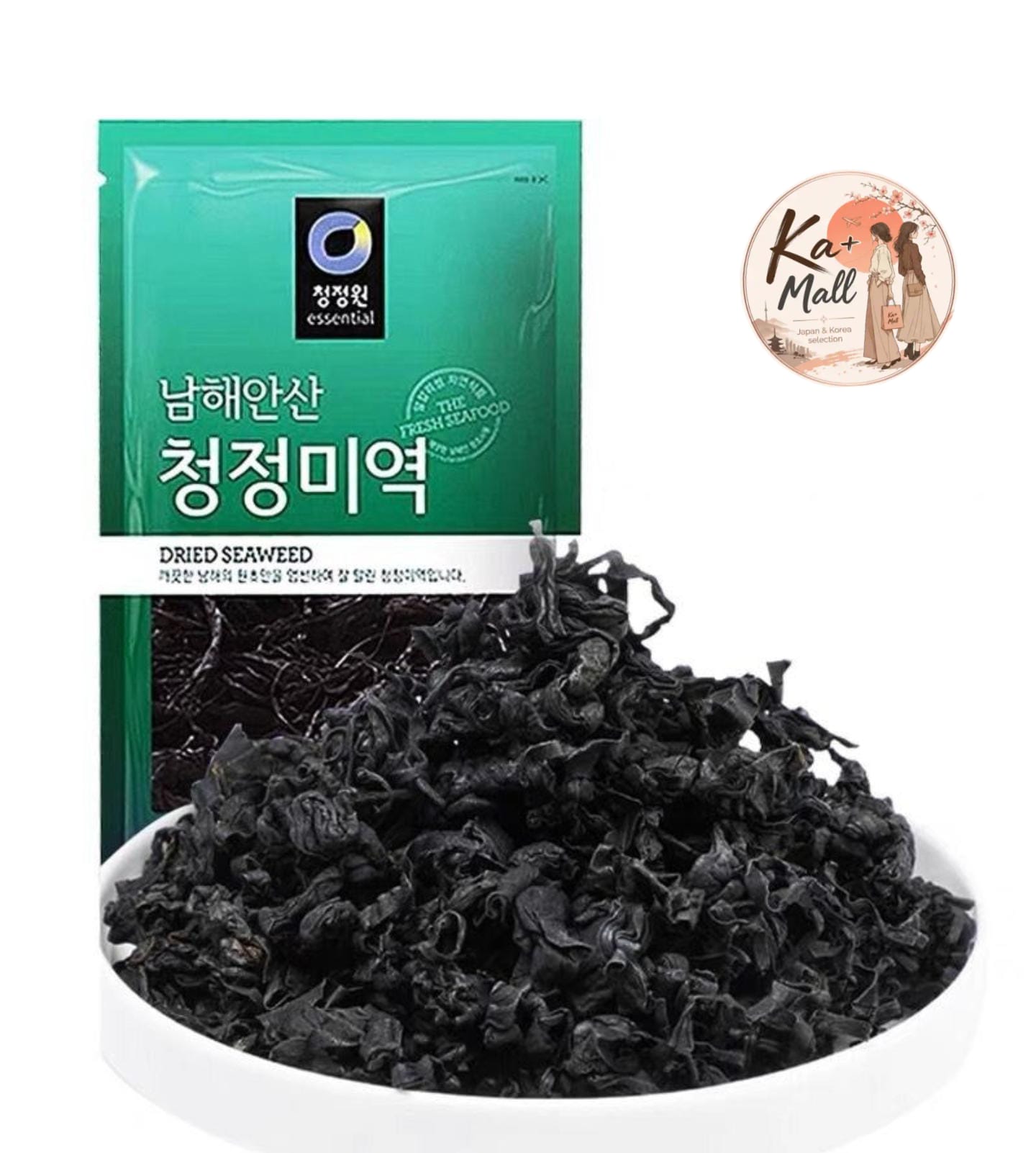 清淨園-韓國裙帶菜 乾海帶絲(海帶 湯用)原裝韓國進口👍健康食品100g