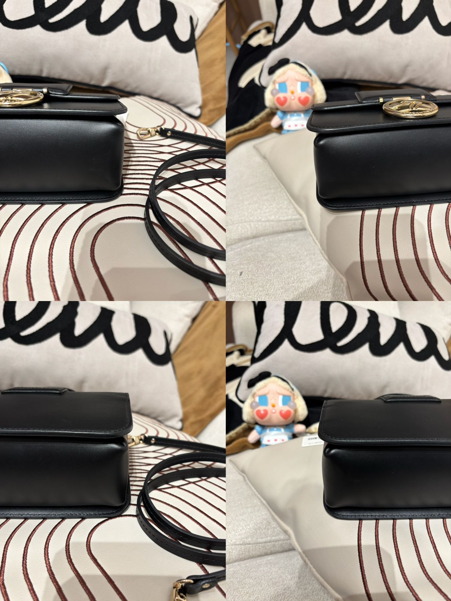 Longchamp 2 Way bag Calfskin 100%Authentic, 98%New ✅Dust bag