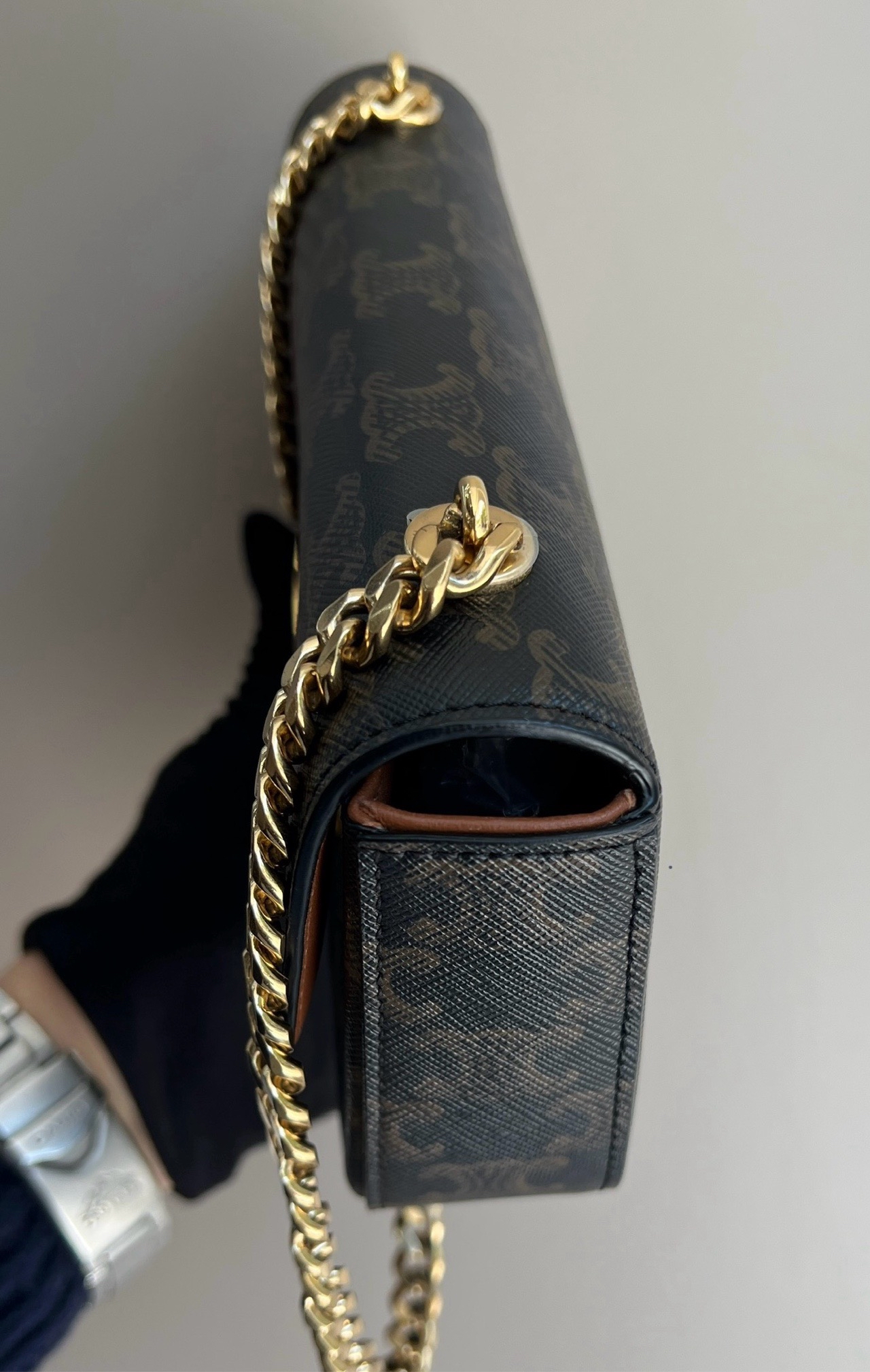 【預訂貨品】Celine凱旋門老花腋下包