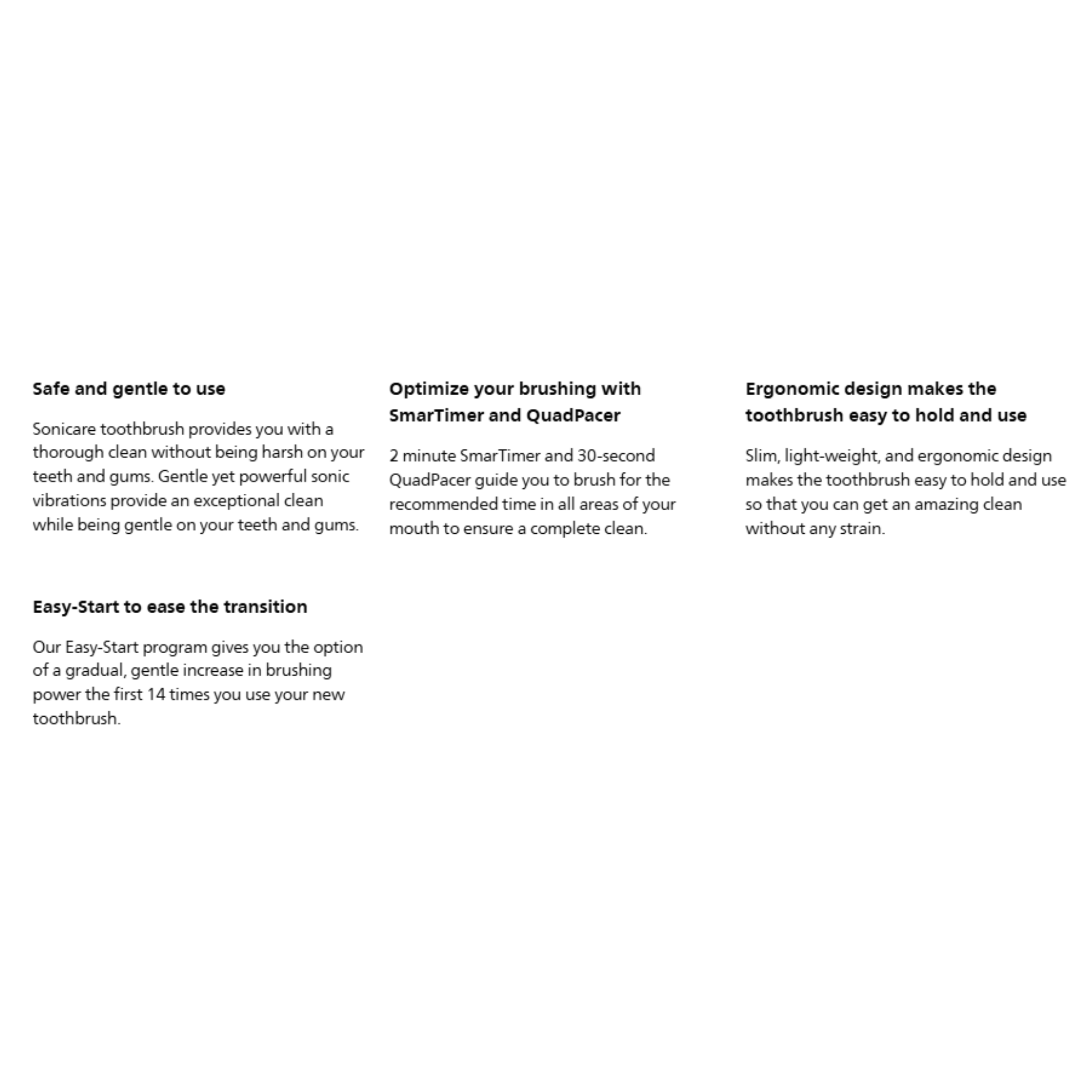 Philips Sonicare 1100 Series Sonic Electric Toothbrush (HX3641/41)