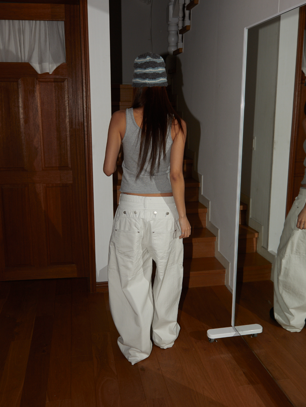 Convertible Wide-Leg Pants