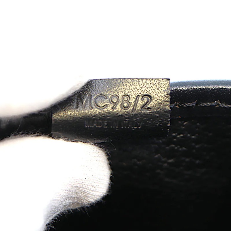 Celine Black Macadam Vanity Pouch