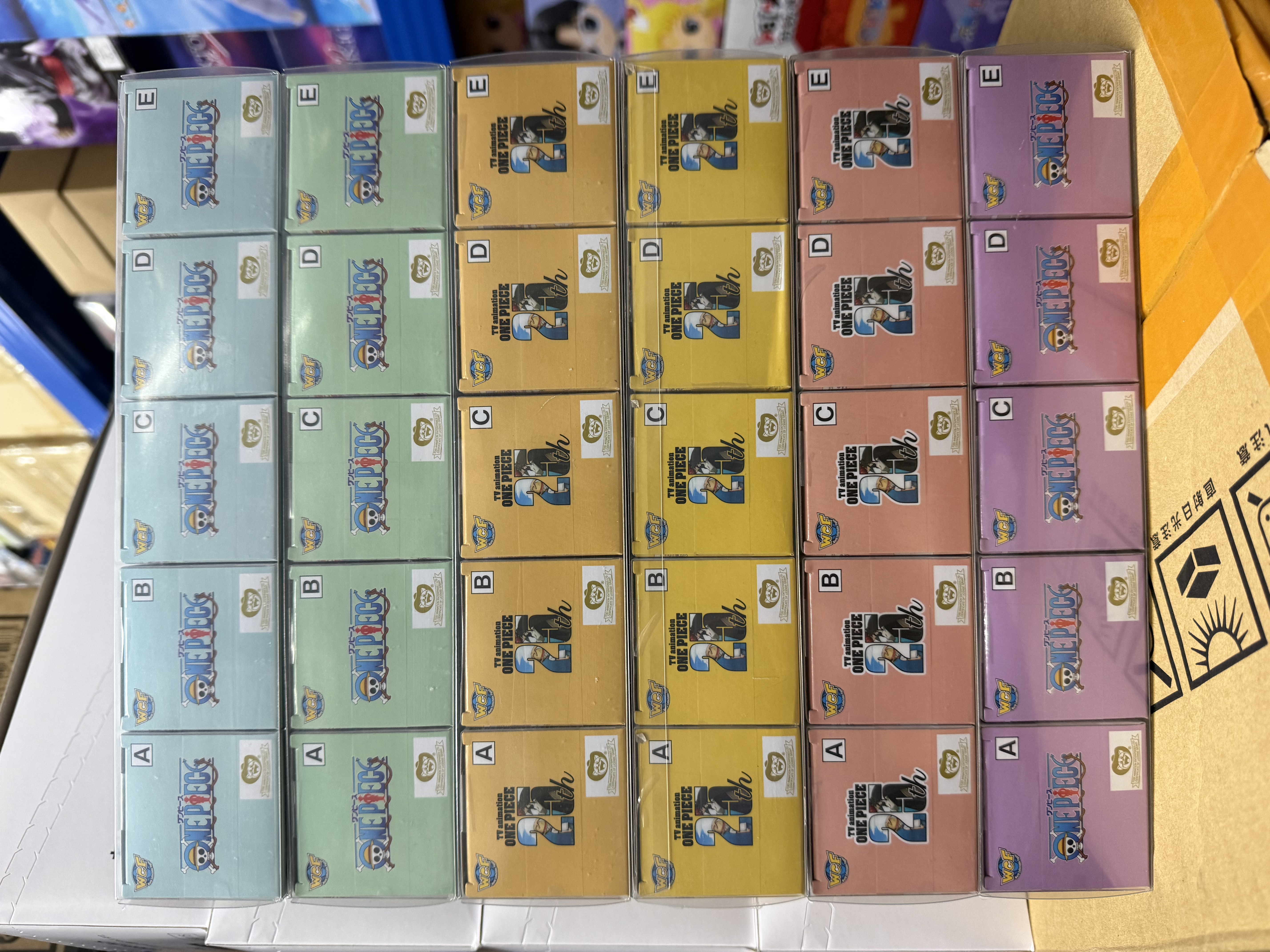 海賊王 WCF 蛋頭島 / 未來島 vol.1 - vol.6 全套25款 景品 figure 盒玩 One Piece Wcf Egghead vol.1-6 ( full set of 30) figure