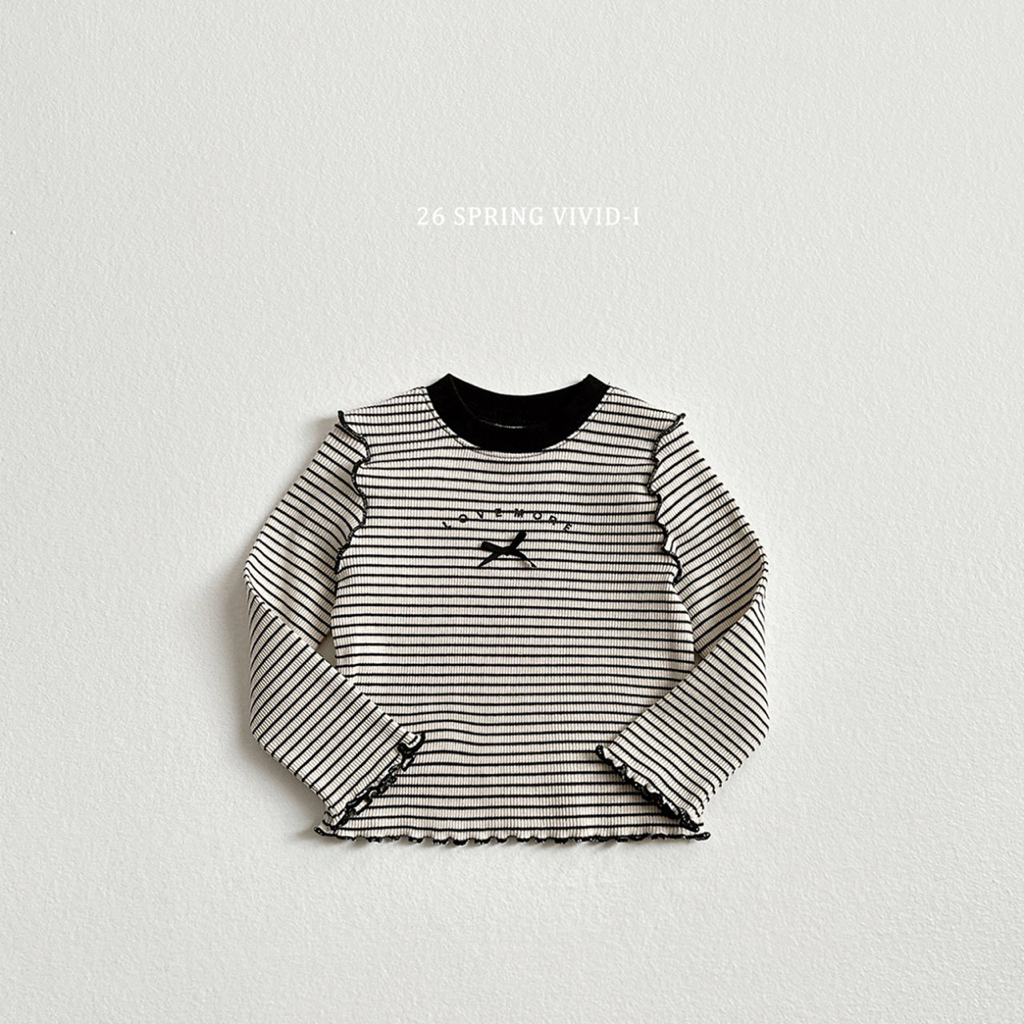 🌸預訂 韓國直送🌸🇰🇷VIVIDI三色絲帶花邊長袖上衣