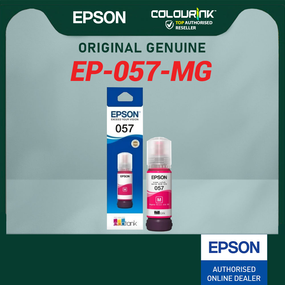 Epson 057 Series Ink Bottle For Printer L8050 L18050 C13T09D100 D200 D300 D400 D500 D600