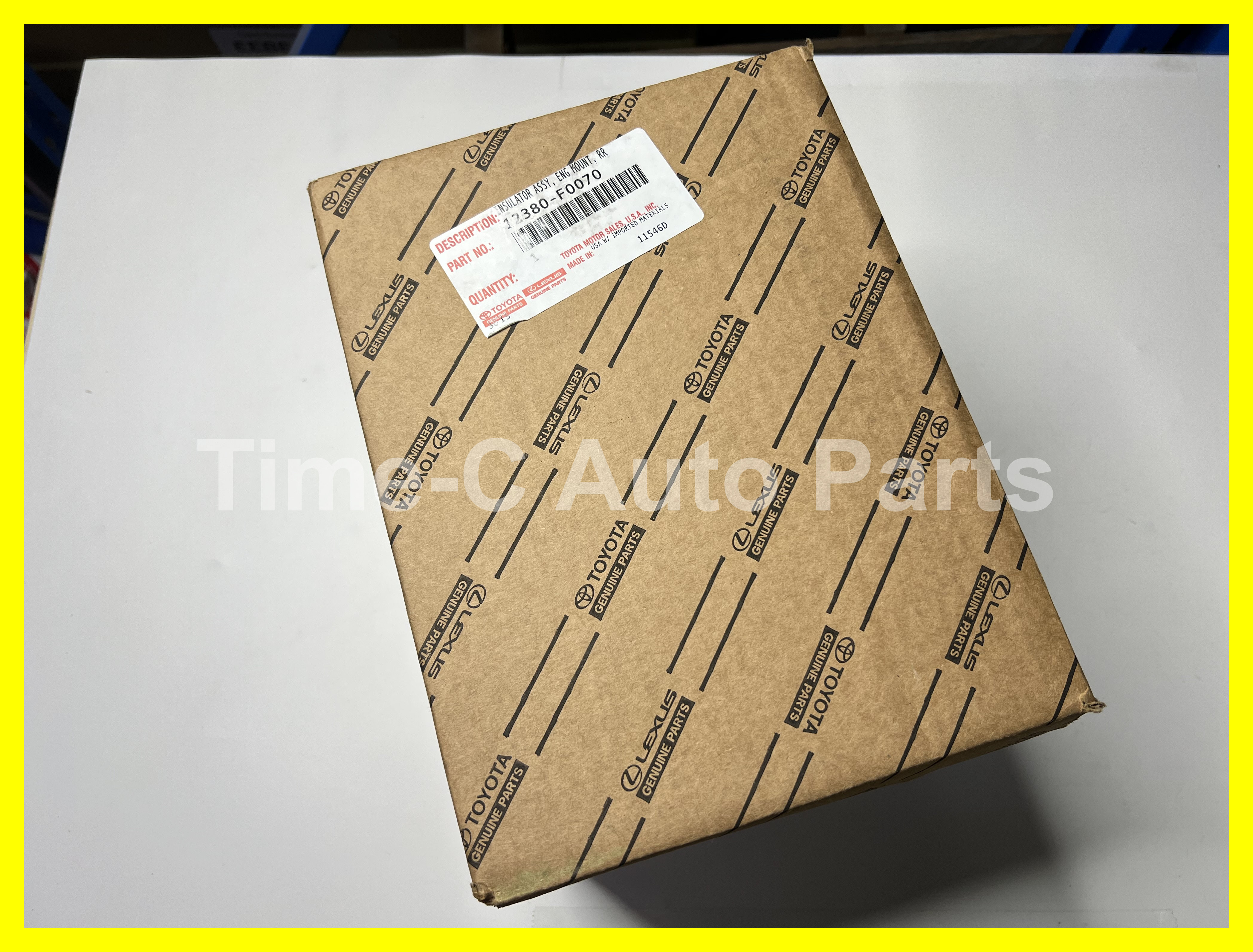 後機器膠 12380-F0070 - Toyota Alphard Vellfire 40系