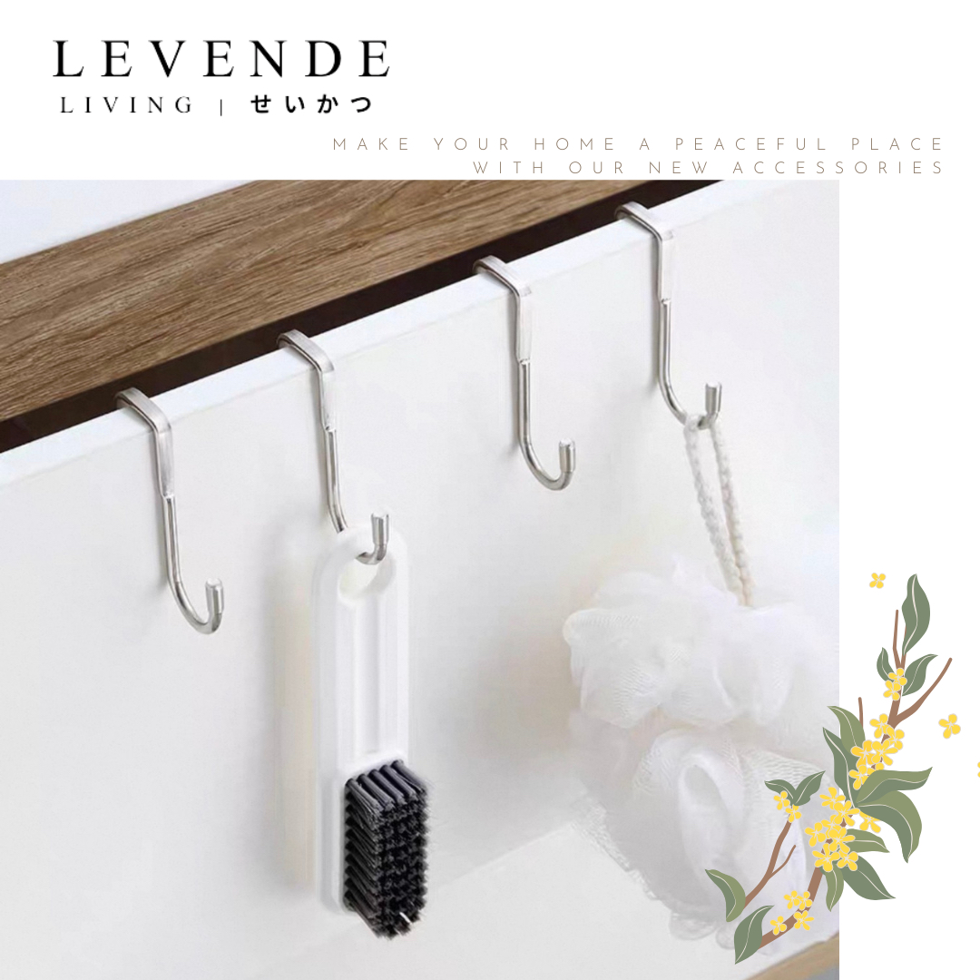 Levende 免打孔櫃門不鏽鋼掛鈎