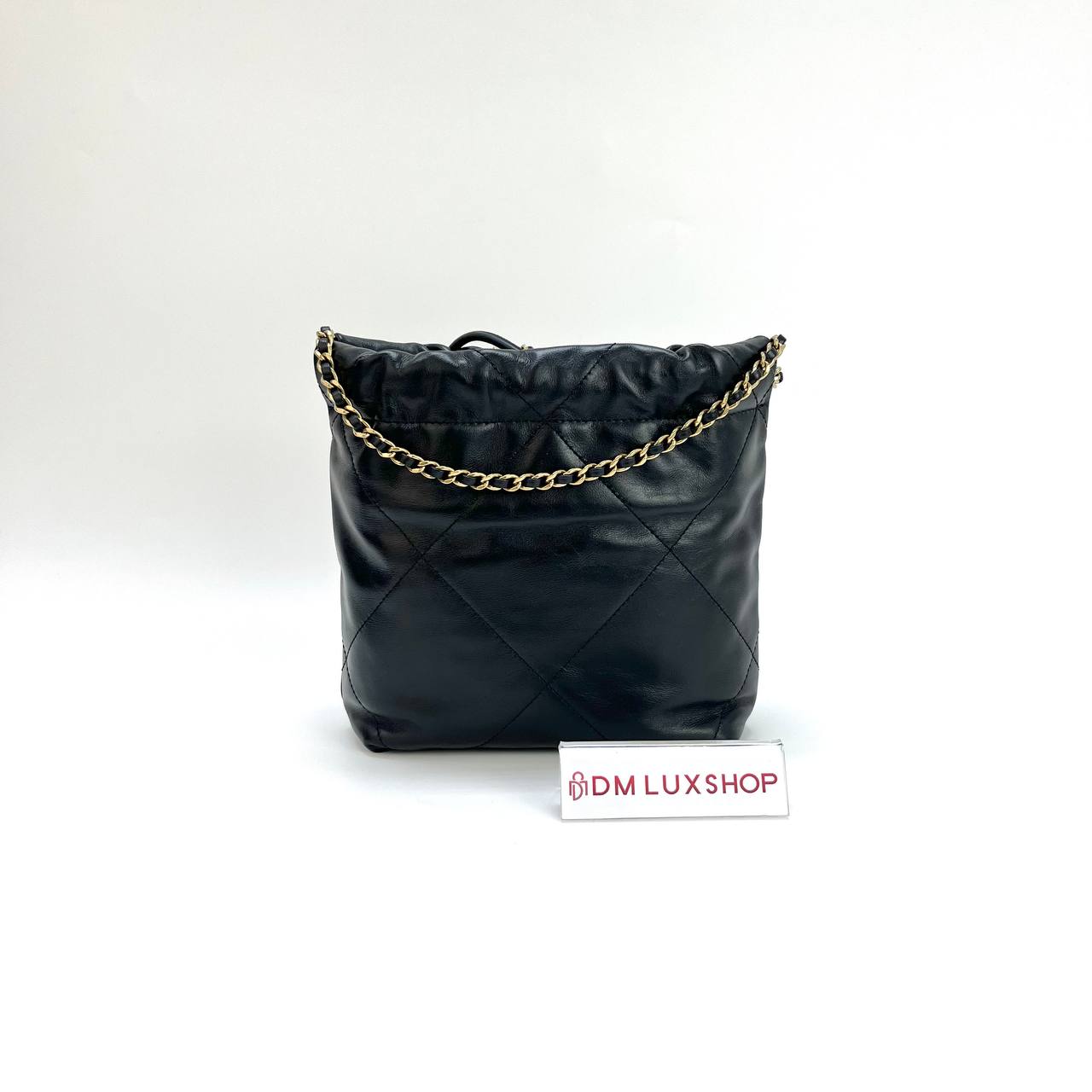 Chanel 22 Mini Black GHW (Microchip)