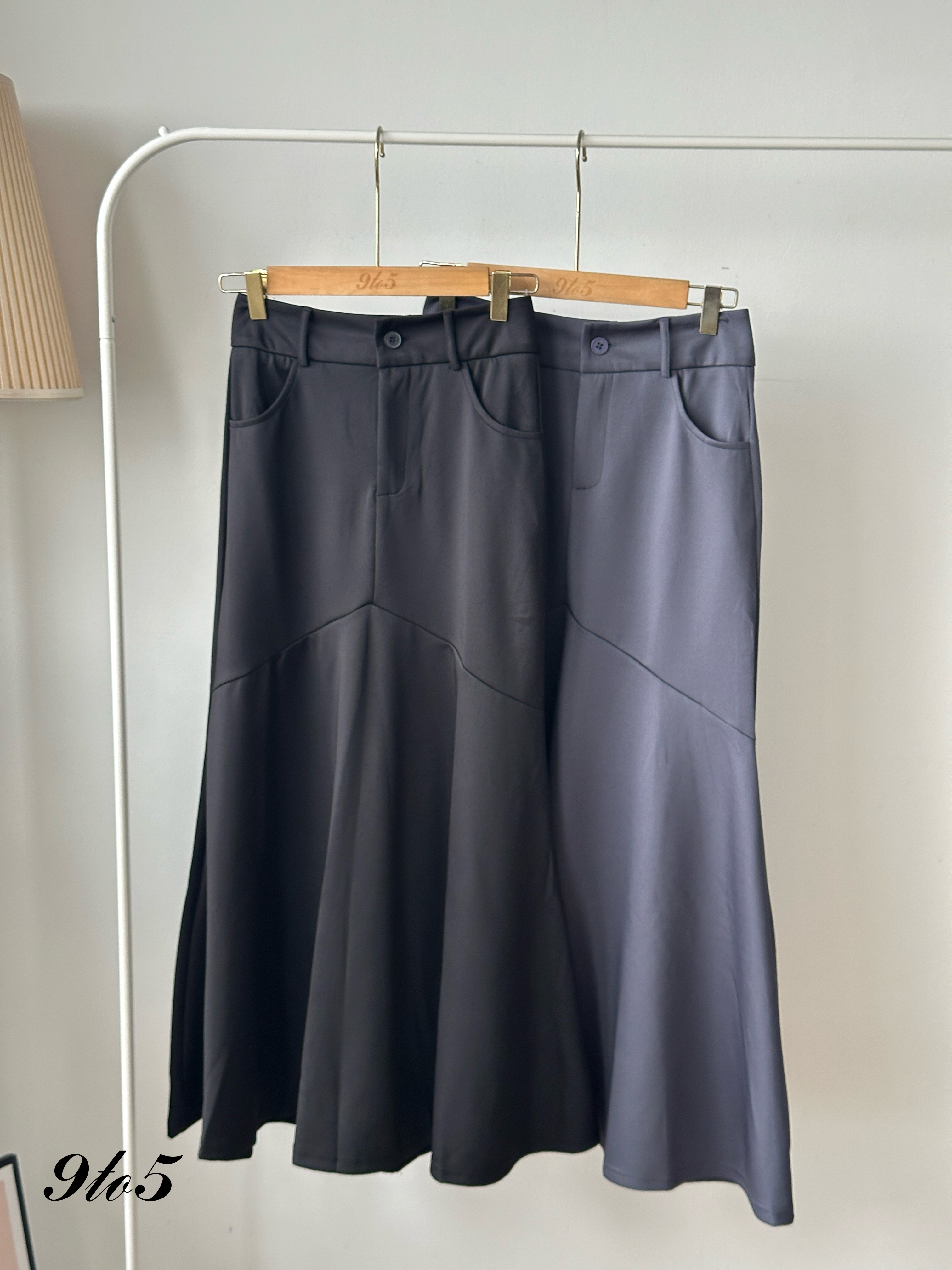 S1828 Long Mermaid Skirt - 4 Colors 