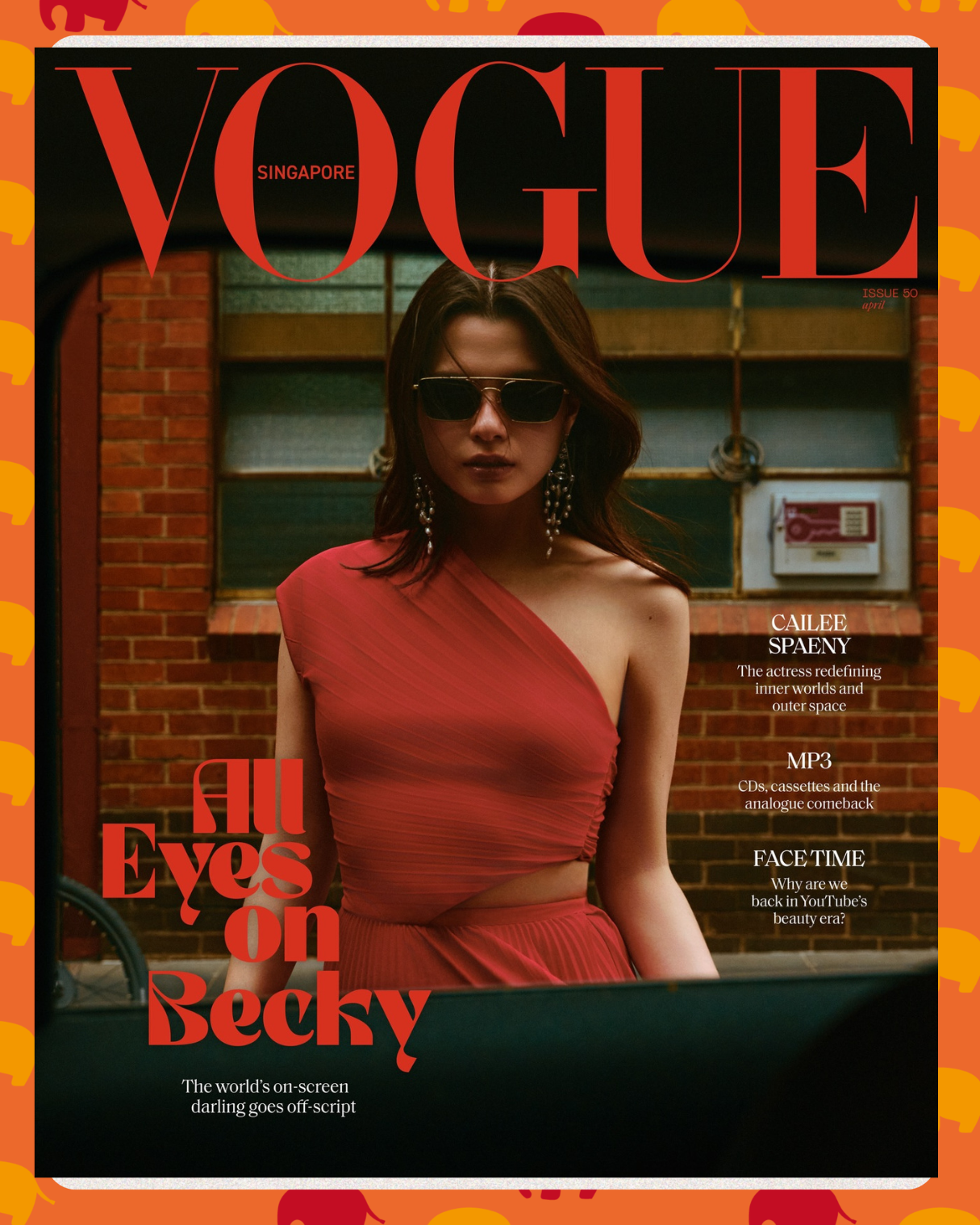 新加坡預購 (售完隨時下架) | FreenBecky - Becky x Vogue Singapore 封面 