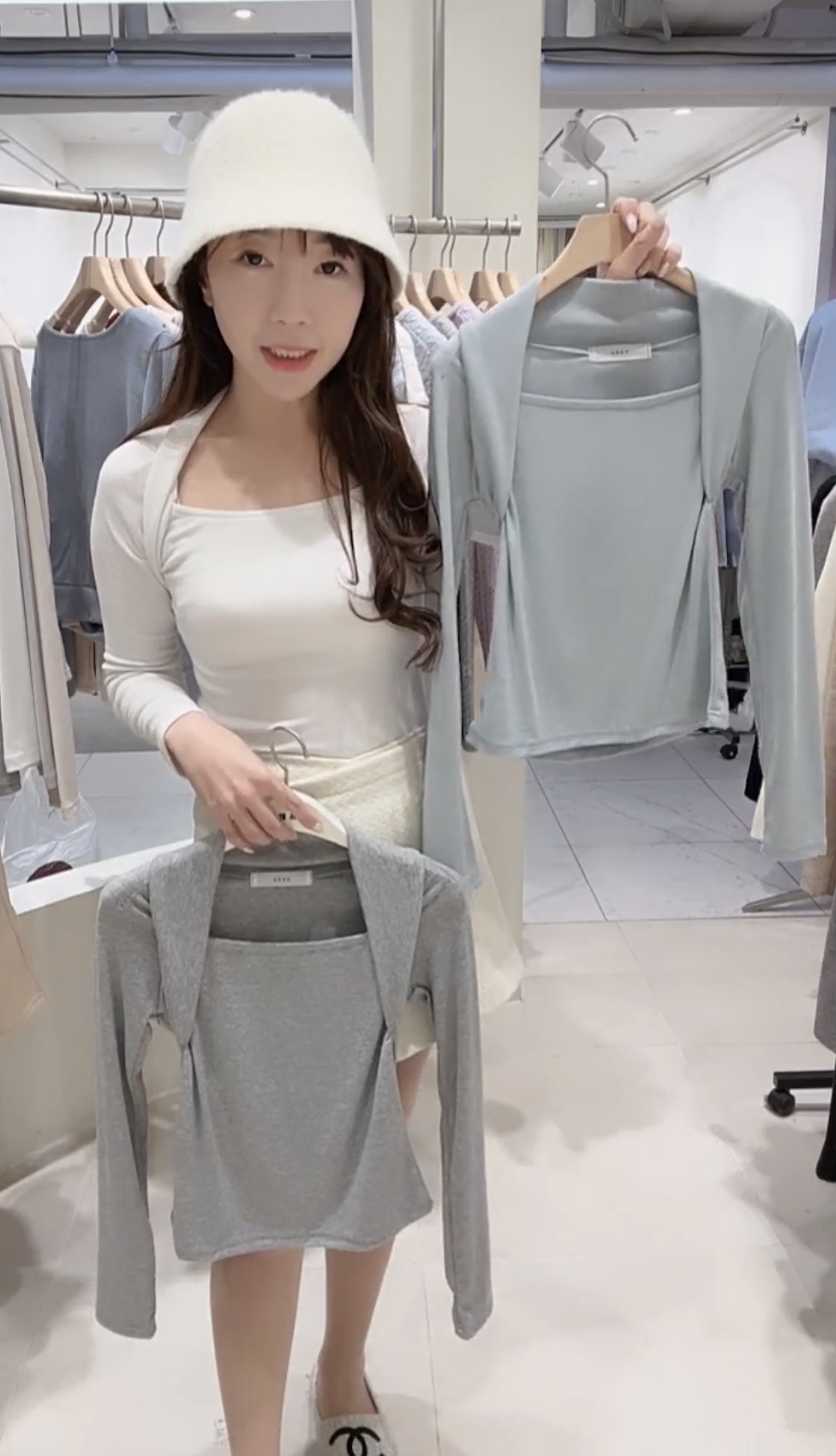 超靚棉質上衣22/1 東大門檔口直播#ff2716