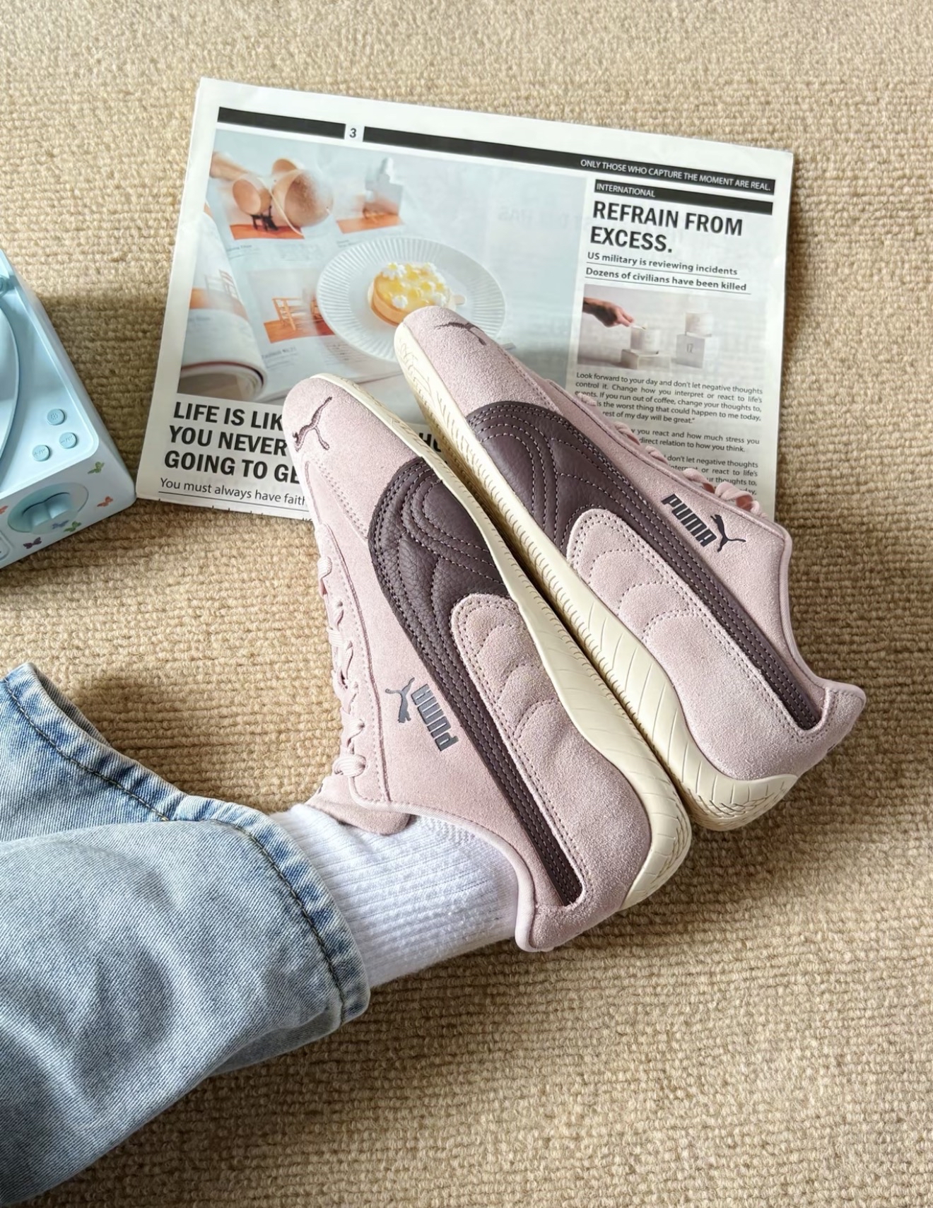 406329-52 Puma Speedcat Mauve Mist Raisin 406329-52