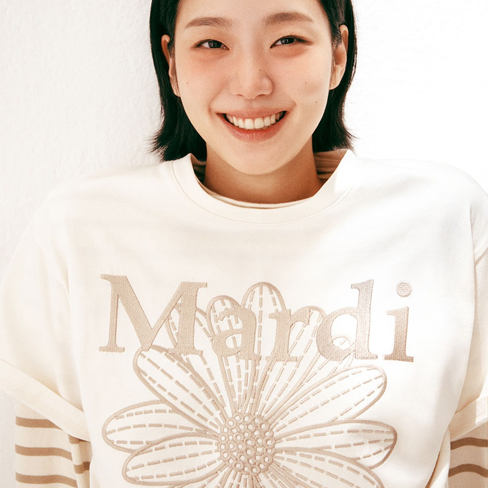 [Mardi Mercredi] TSHIRT FLOWERMARDI NEEDLEWORK (6款)