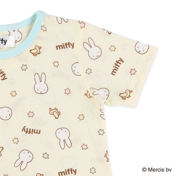 🇯🇵預訂 日本直送🇯🇵 Miffy藍邊滿印包腹短袖家居服上下套裝