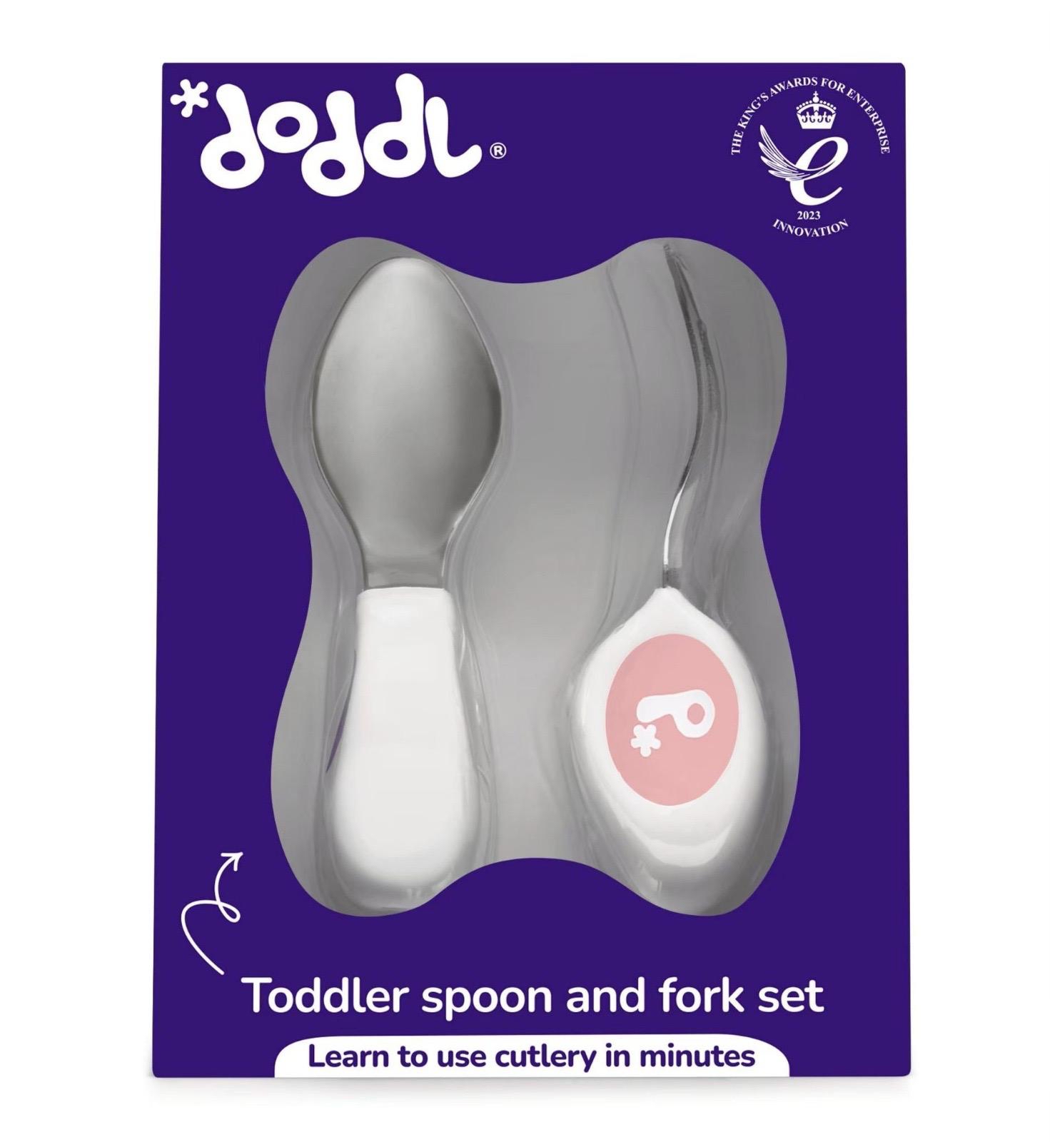 2025新出 Doddl 嬰幼兒學習餐具 - 2件套裝
