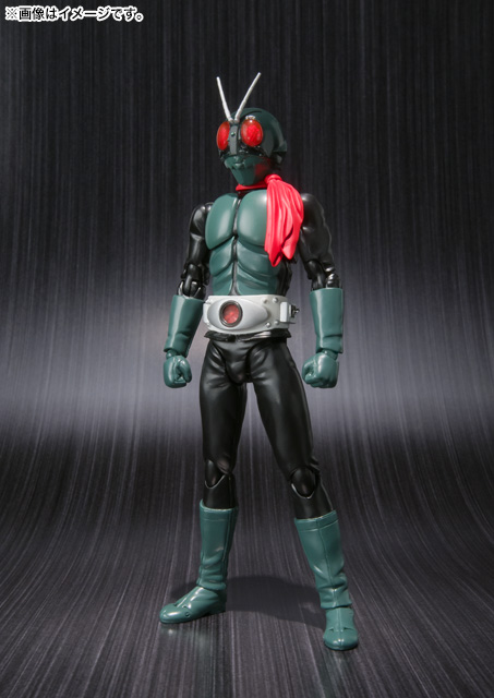 (包裝盒背有微凹) (行版) Bandai S.H.Figuarts 幪面超人 櫻島1號 SHF Kamen Rider 1 (Sakurajima Ver.) (2013)