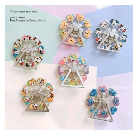 現貨-台灣限定360°旋轉摩天輪🎡#手機指環💍