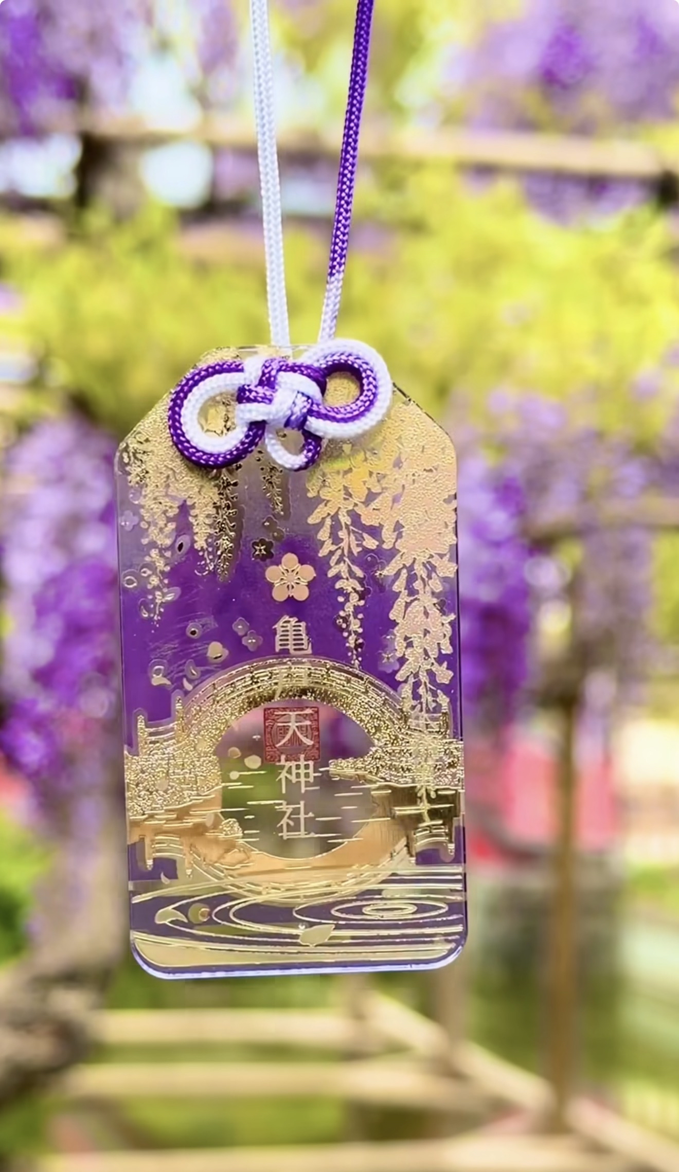 紫藤花見 - 幸せの藤 まもり（預購）