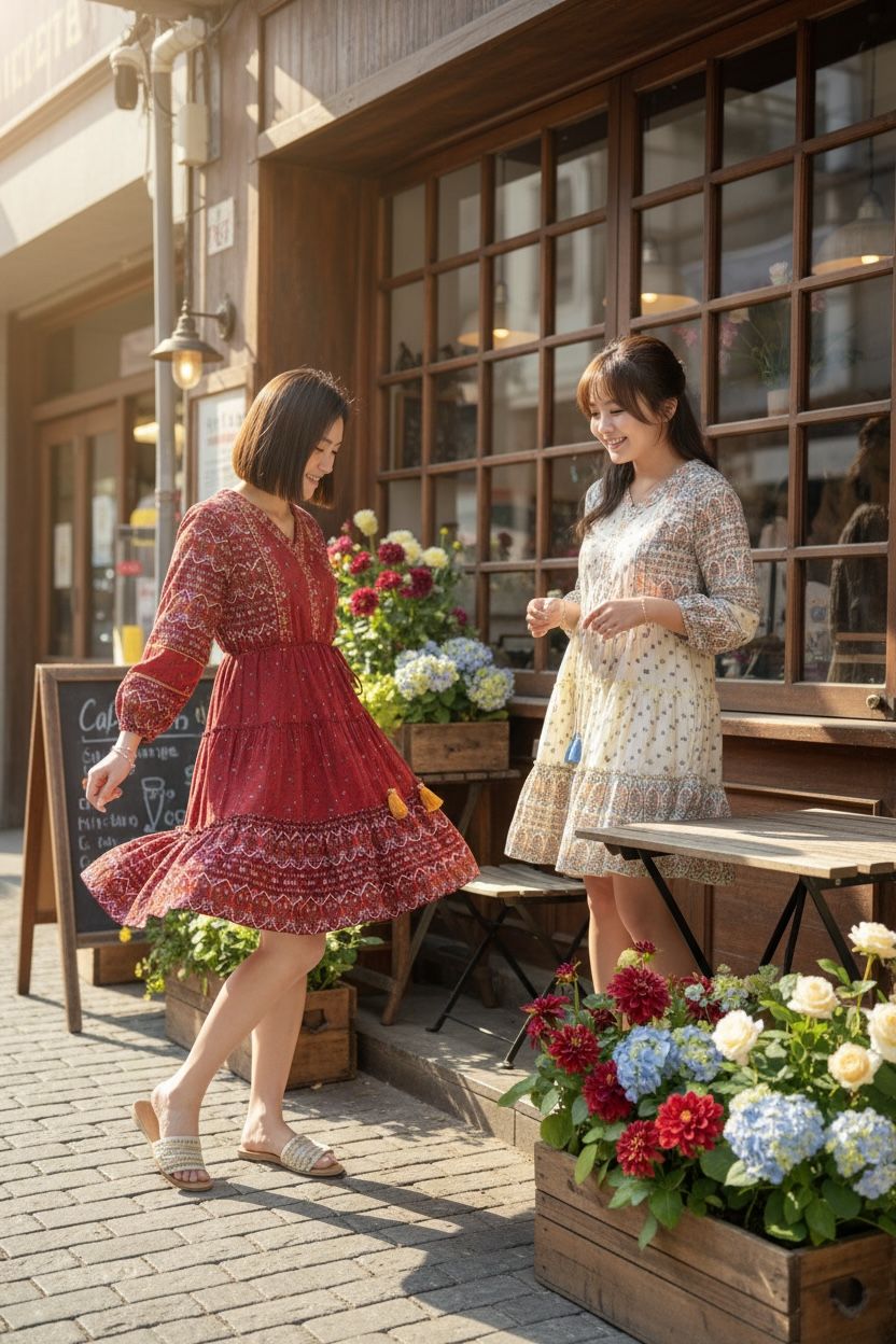 1633 Red 3 Layer Short V neck OP 37"