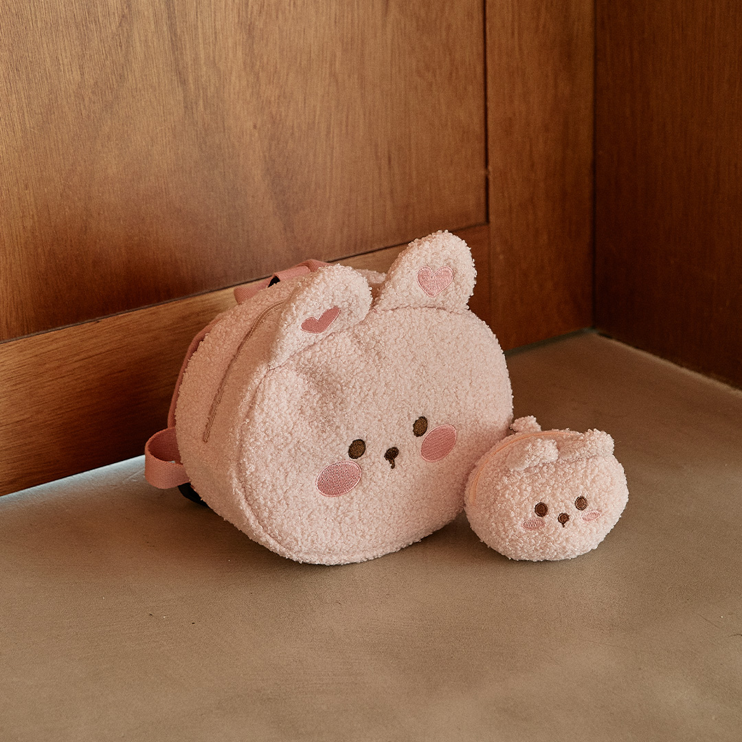 DOTTODOT 毛絨泡泡人物-零錢包掛飾