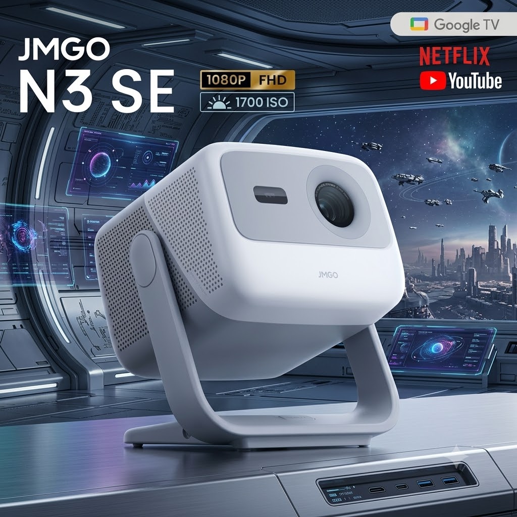 JMGO N3 SE 雲台雷射投影機Google TV(國際版)