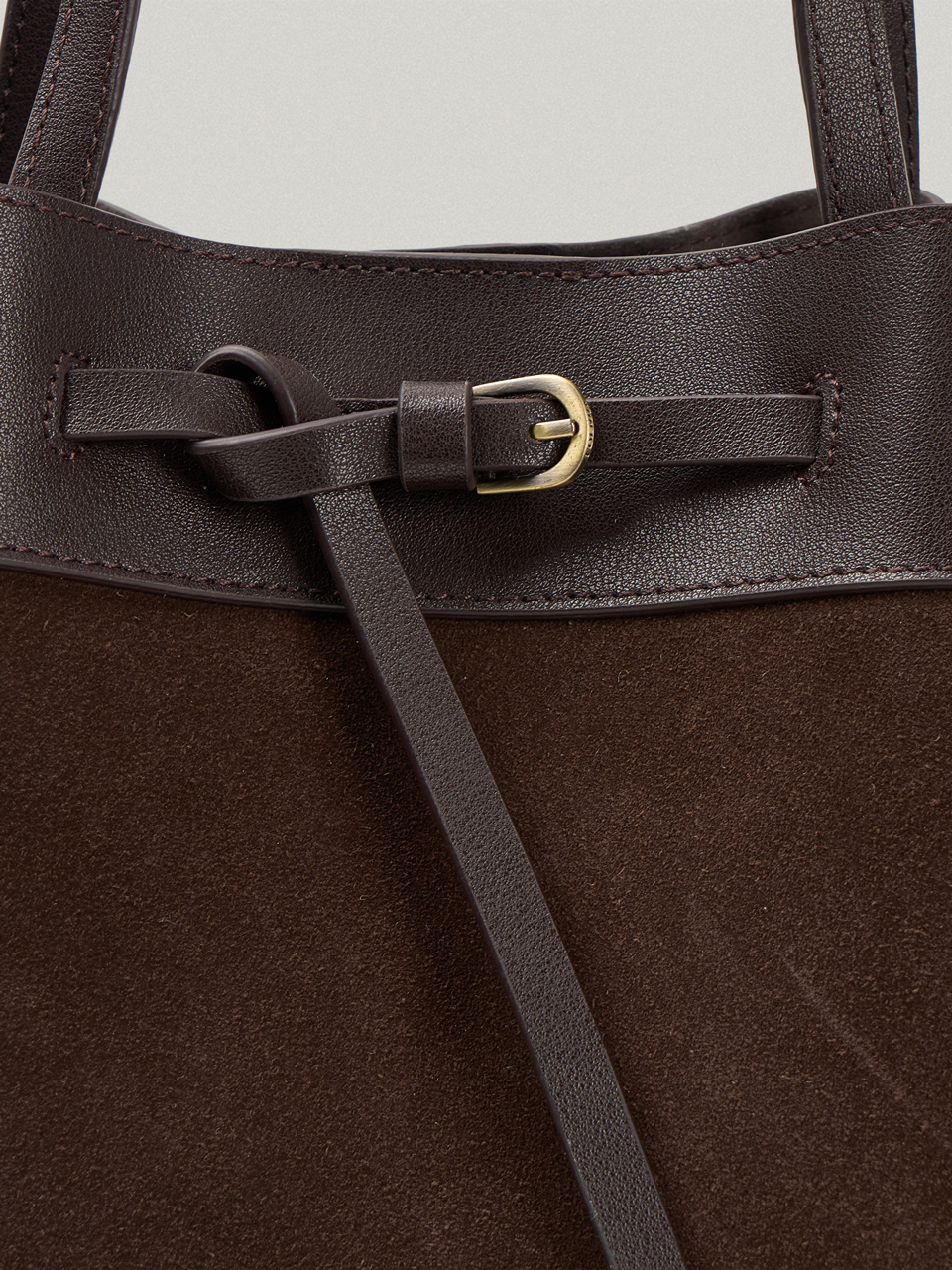 ANTHOS BAG-SUEDE (BROWN)