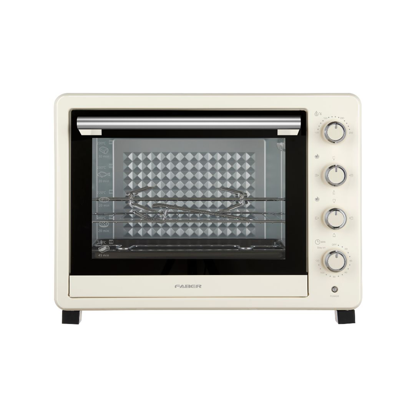 Faber 66L Ivory Electric Oven FEO IVORY 664