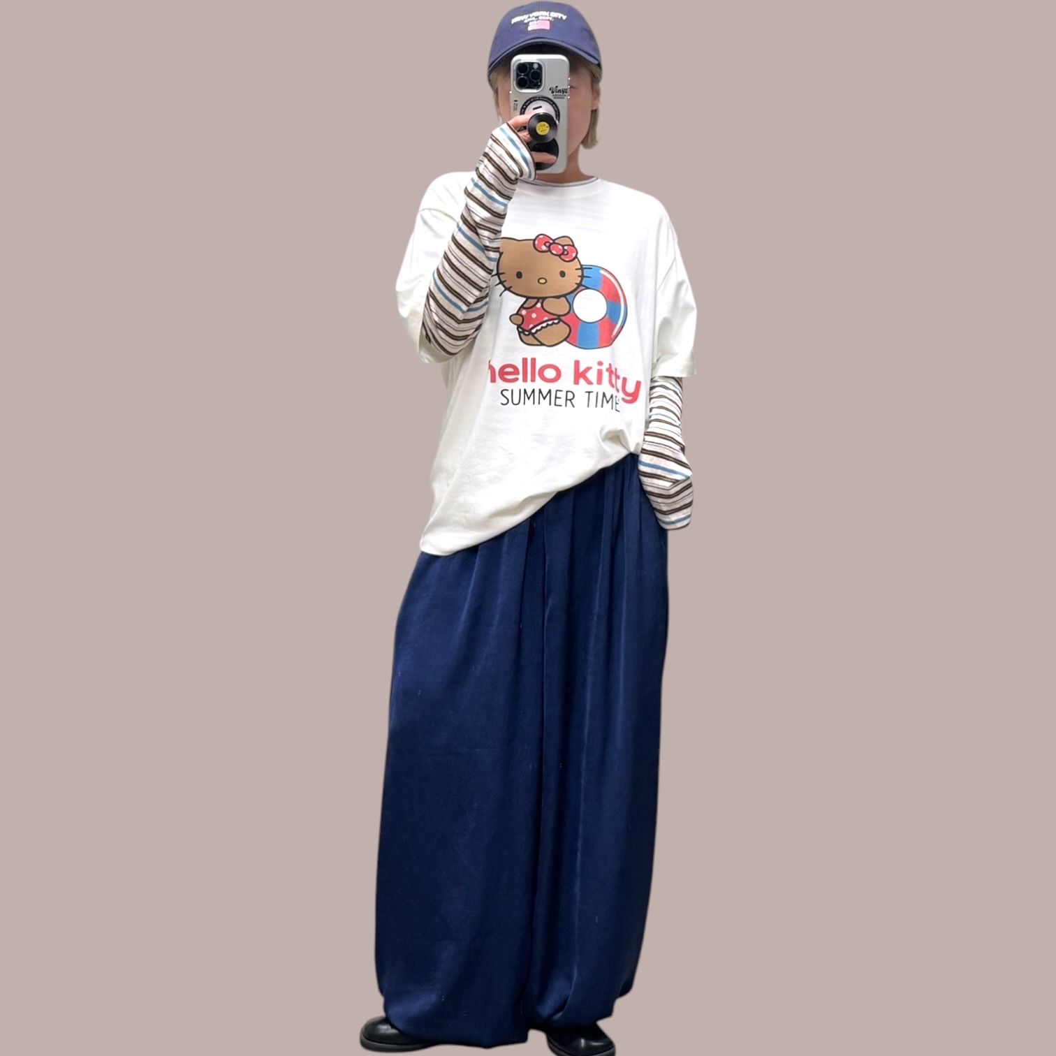 221547 曬燶Kitty水泡Tee
