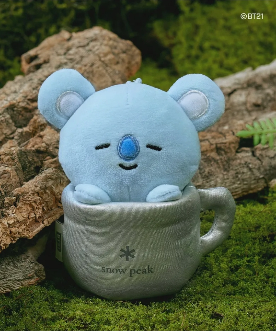 Snow Peak × BT21 聯名 Keyring公仔