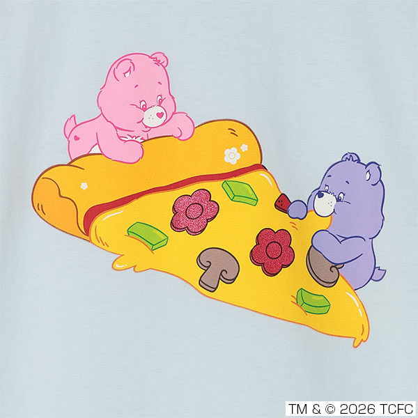 🎀【預訂】MARY QUANT x Care Bears Pizza Big T-shirt B