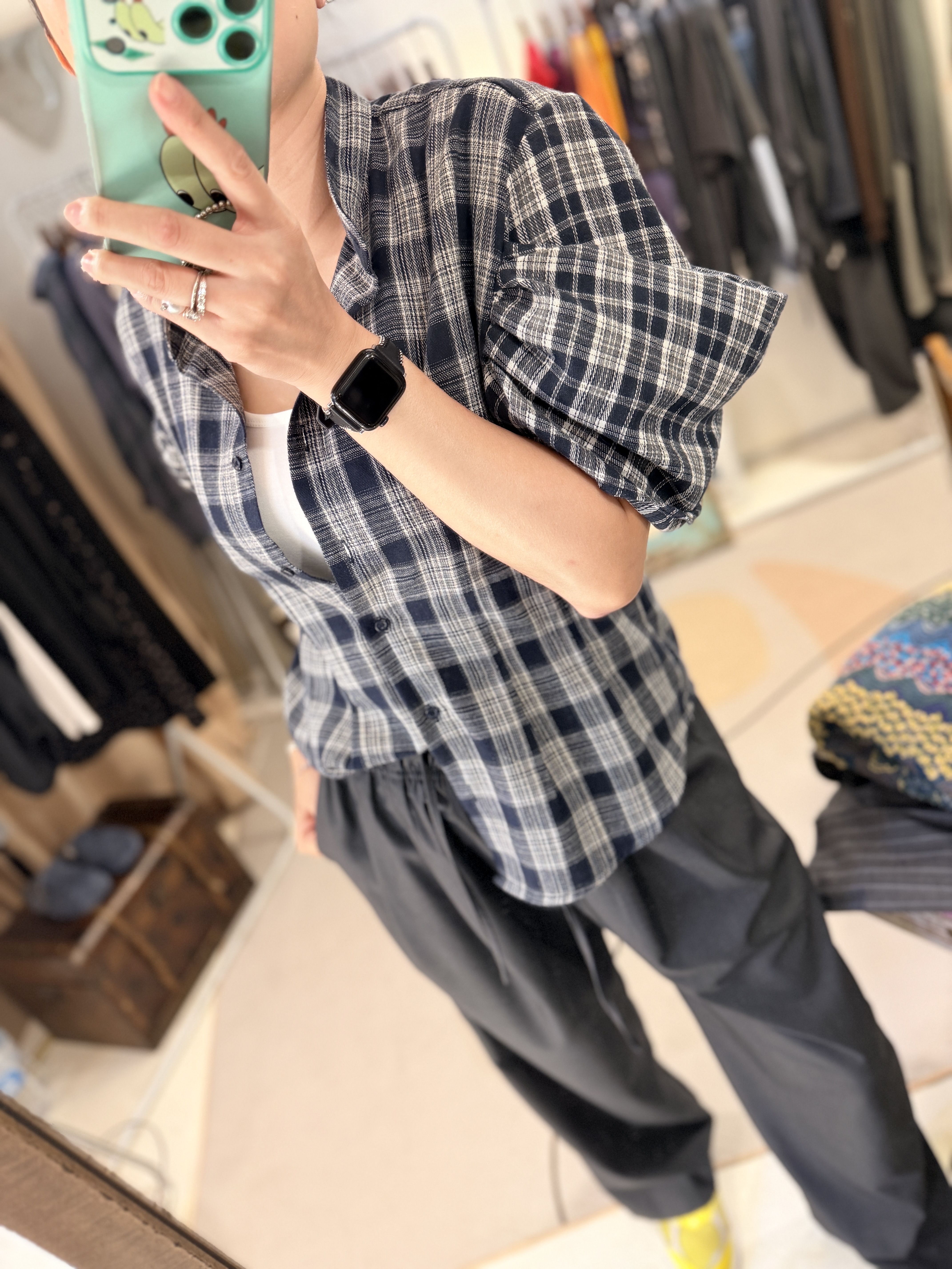 Checked shirt