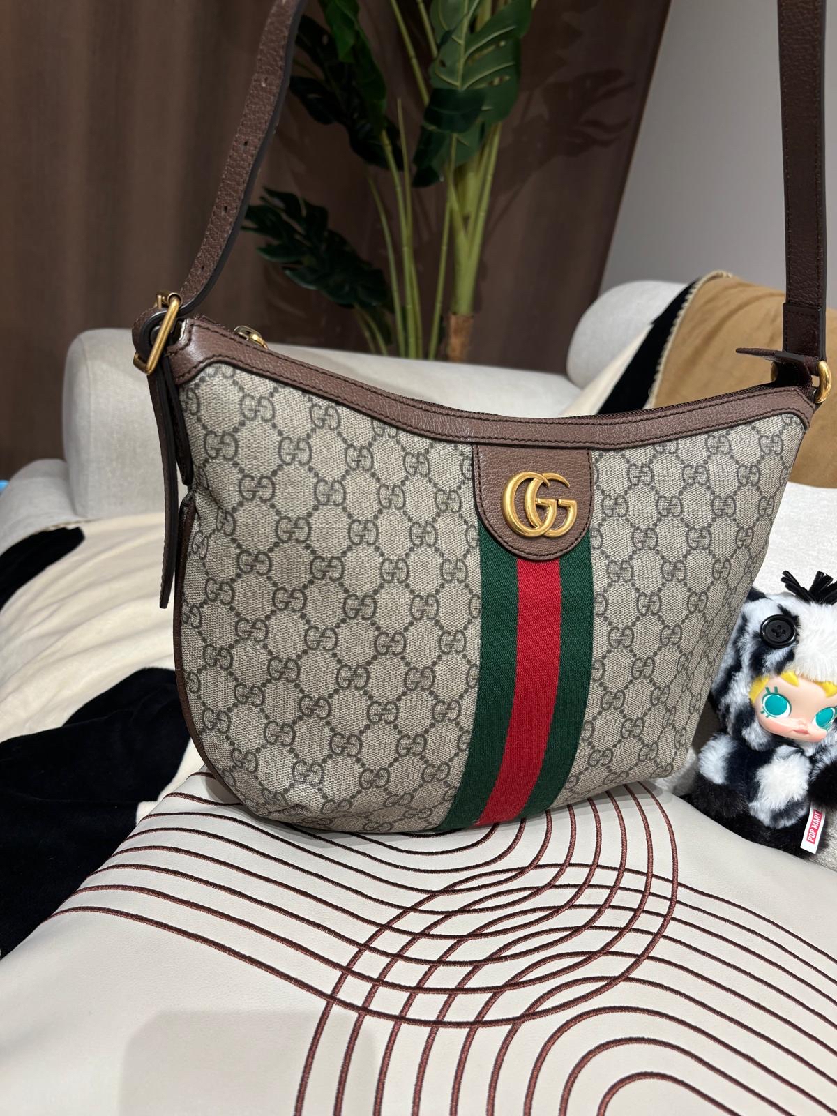 Gucci Ophidia shoulder bag 100%Authentic,95%new  ✅booklet✅dust bag