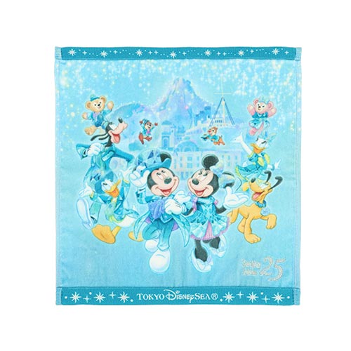 【預訂】DisneySea 25th Sparkling Jubilee - 方巾