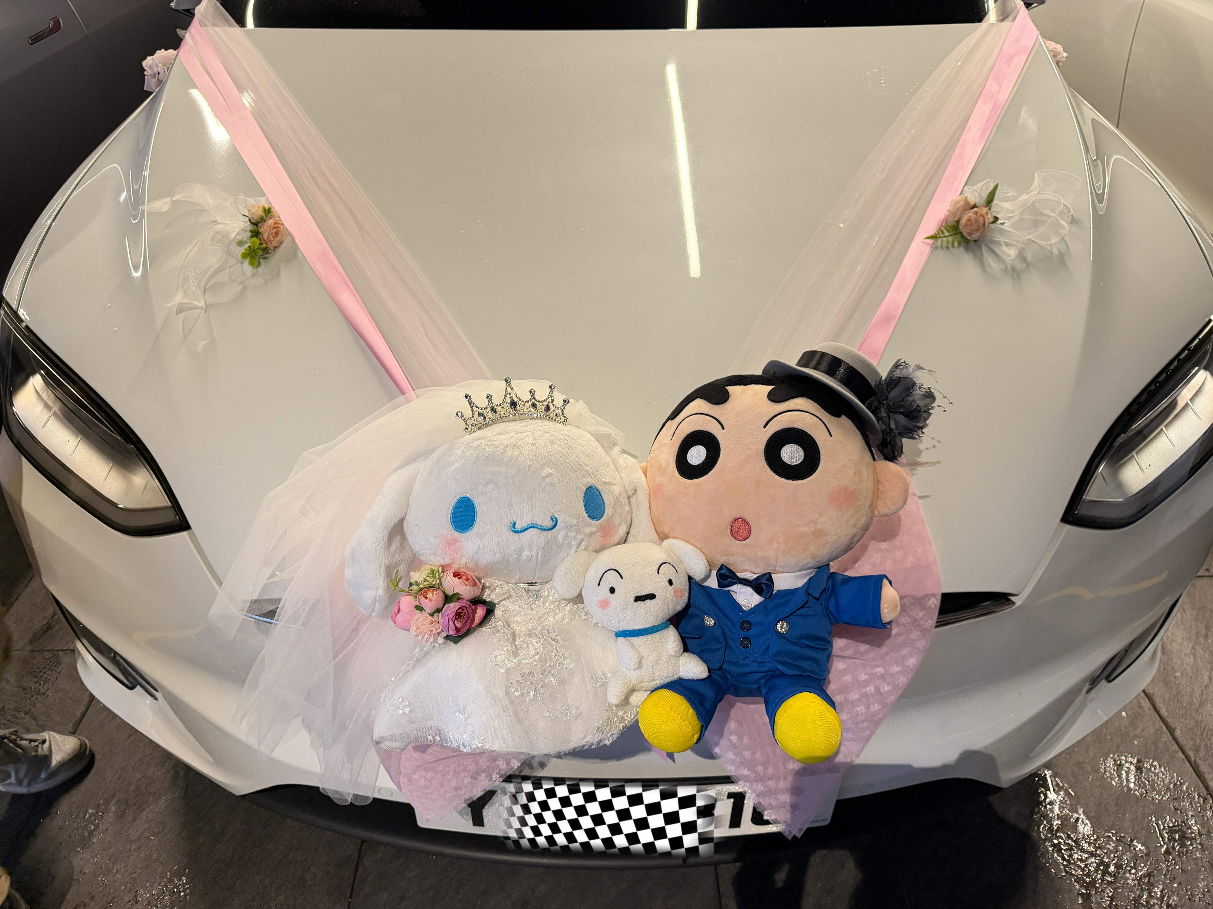 $380大蝴蝶花車固定+4車門花(不包括公仔)