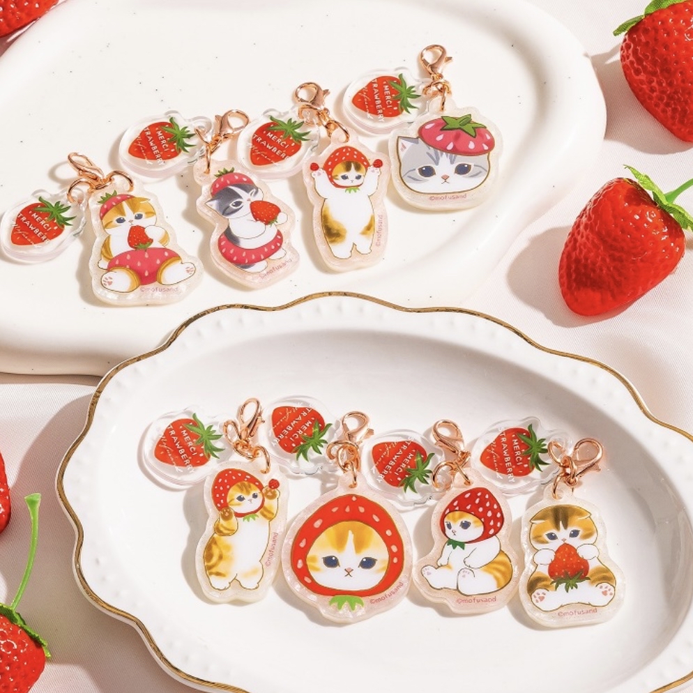 Mofusand 鯊魚貓 匙扣｜預訂