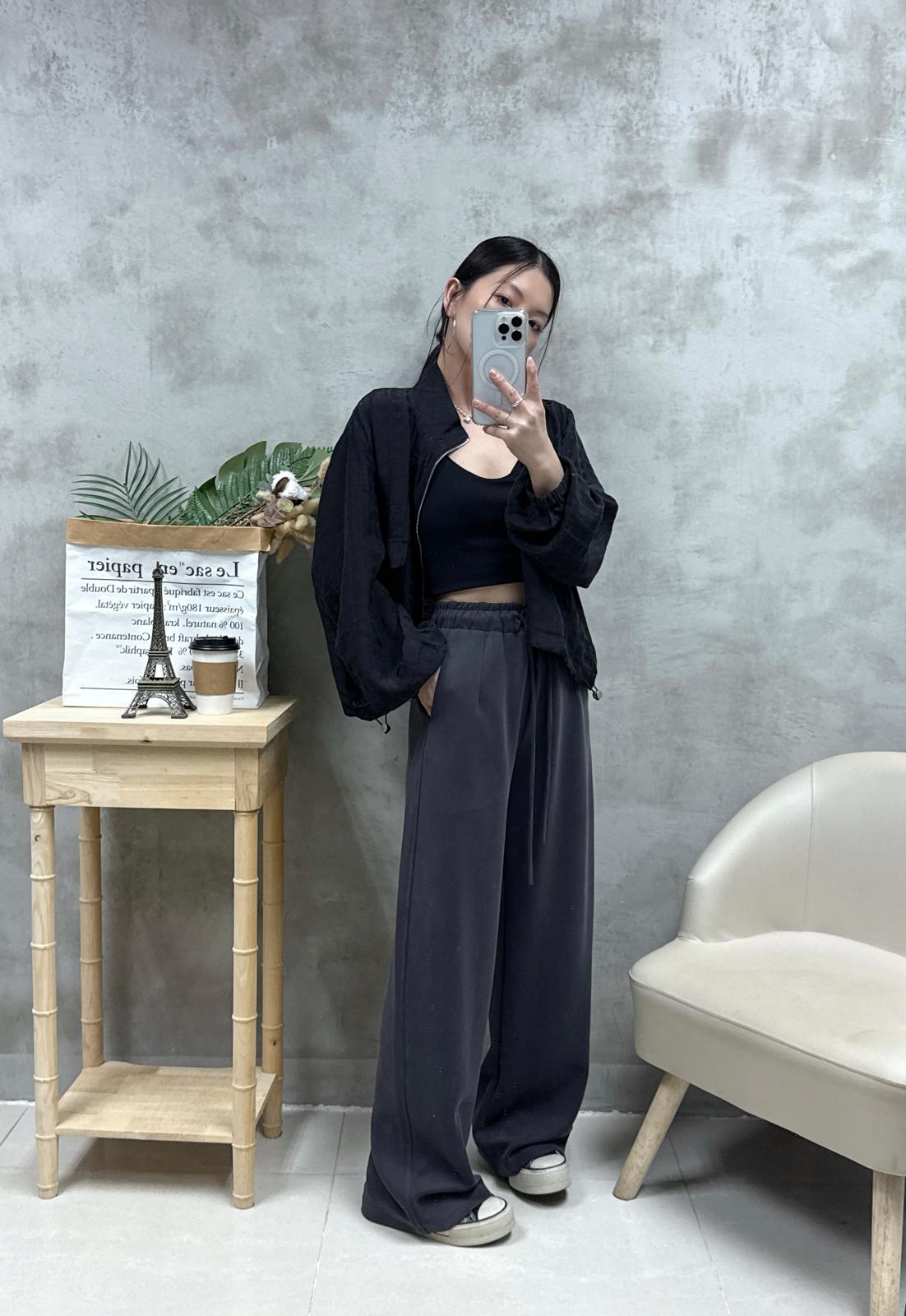 D02 幼帶V領Bra top